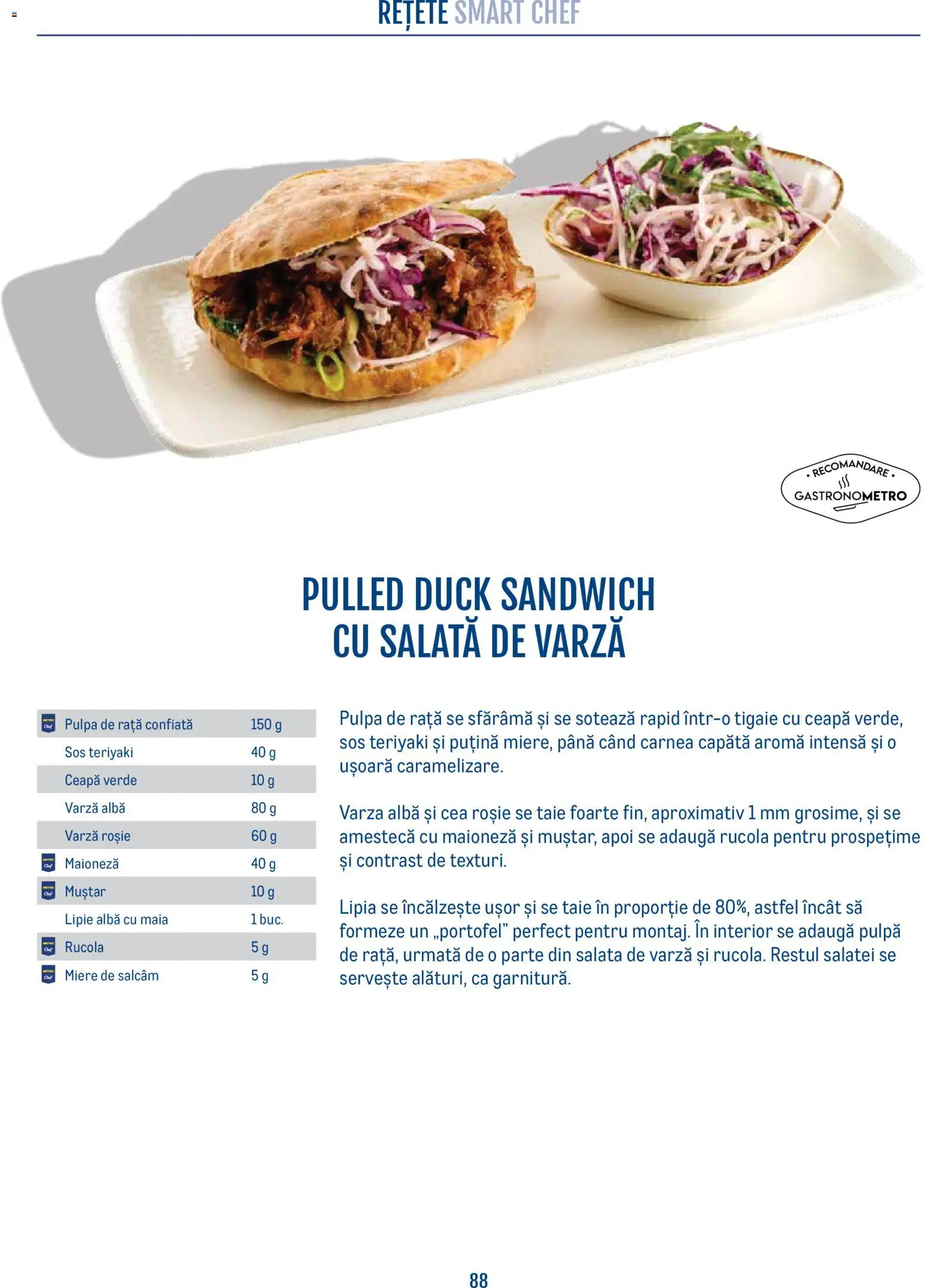 Catalog METRO 21 Aprilie - 30 Decembrie 2026 | Pagina 88 | Produse: Tigaie, Rață, Salată, Sos