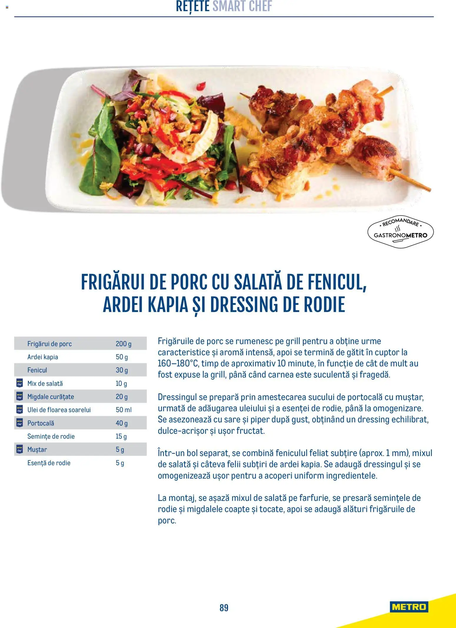 Catalog METRO 21 Aprilie - 30 Decembrie 2026 | Pagina 89 | Produse: Cuptor, Ulei, Salată, Bant