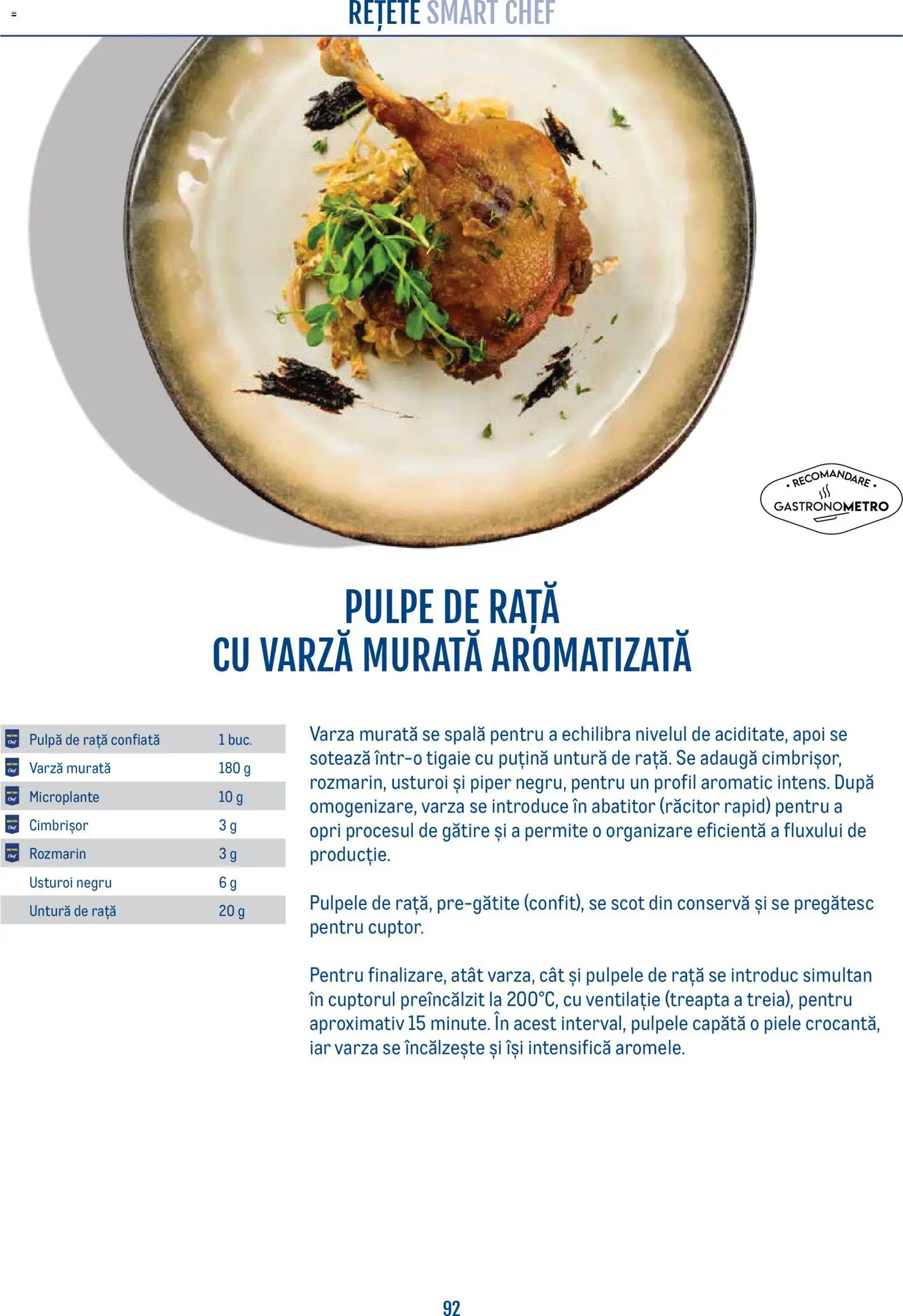 Catalog METRO 21 Aprilie - 30 Decembrie 2026 | Pagina 92 | Produse: Varză, Tigaie, Rață, Piper