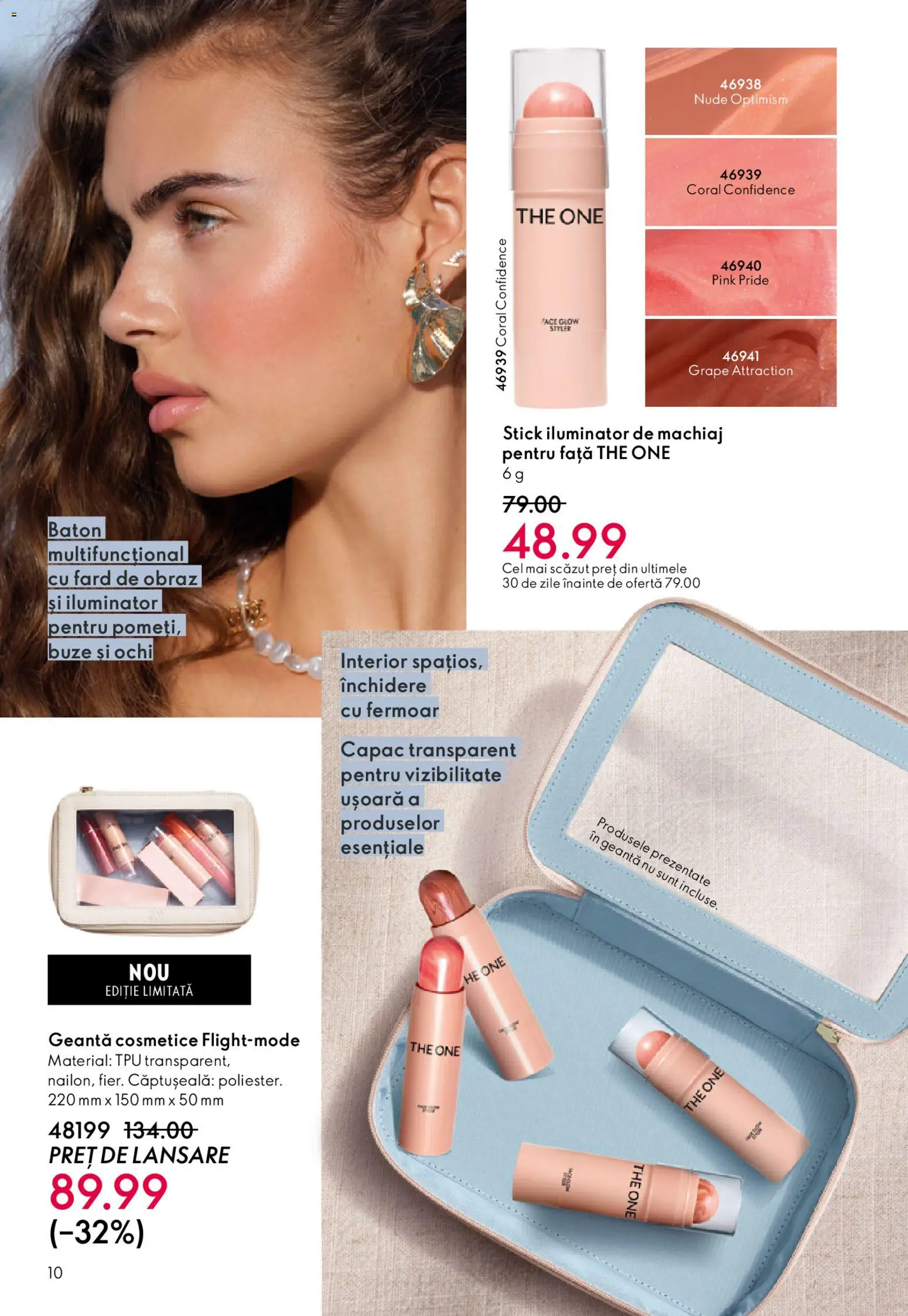 Catalog Oriflame 27 Mai - 15 Iunie 2026 | Pagina 10 | Produse: Geantă, Machiaj, Iluminator