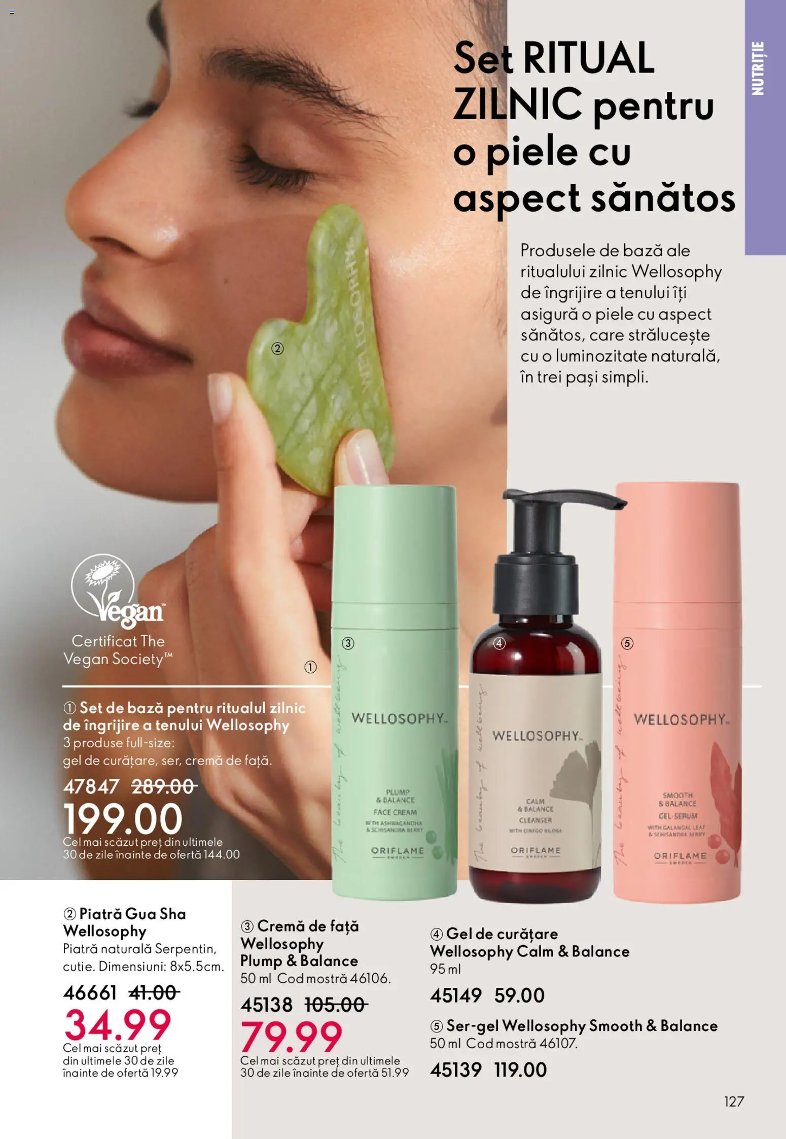 Catalog Oriflame 27 Mai - 15 Iunie 2026 | Pagina 127 | Produse: Gel de curățare, Cremă