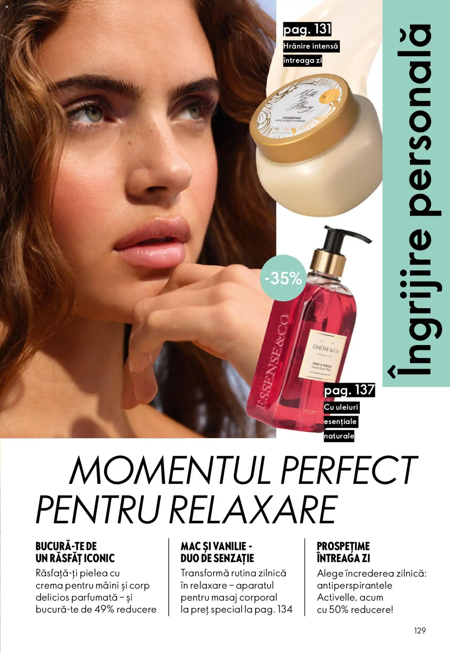 Catalog Oriflame 27 Mai - 15 Iunie 2026 | Pagina 129 | Produse: Cremă