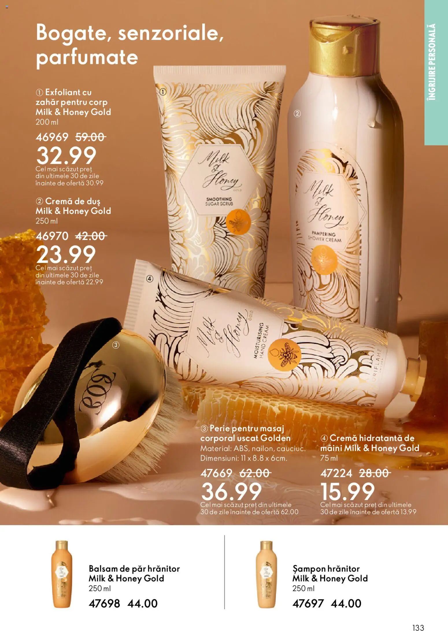 Catalog Oriflame 27 Mai - 15 Iunie 2026 | Pagina 133 | Produse: Scrub, Duș, Șampon, Balsam
