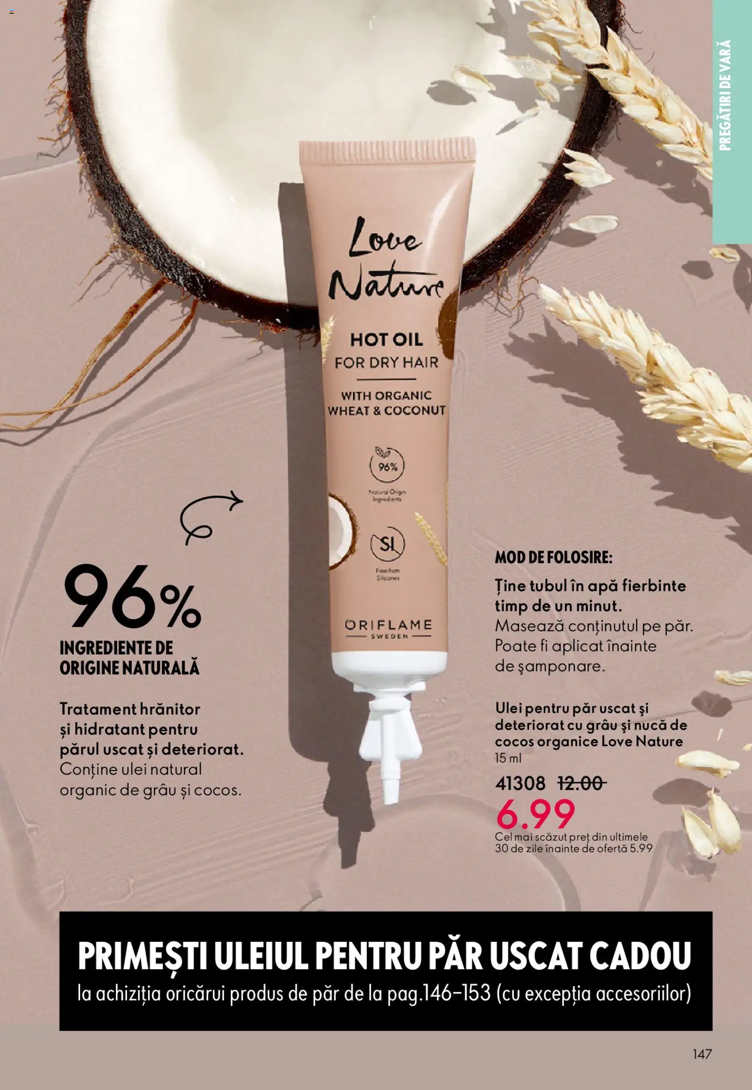 Catalog Oriflame 27 Mai - 15 Iunie 2026 | Pagina 147 | Produse: Ulei, Apă
