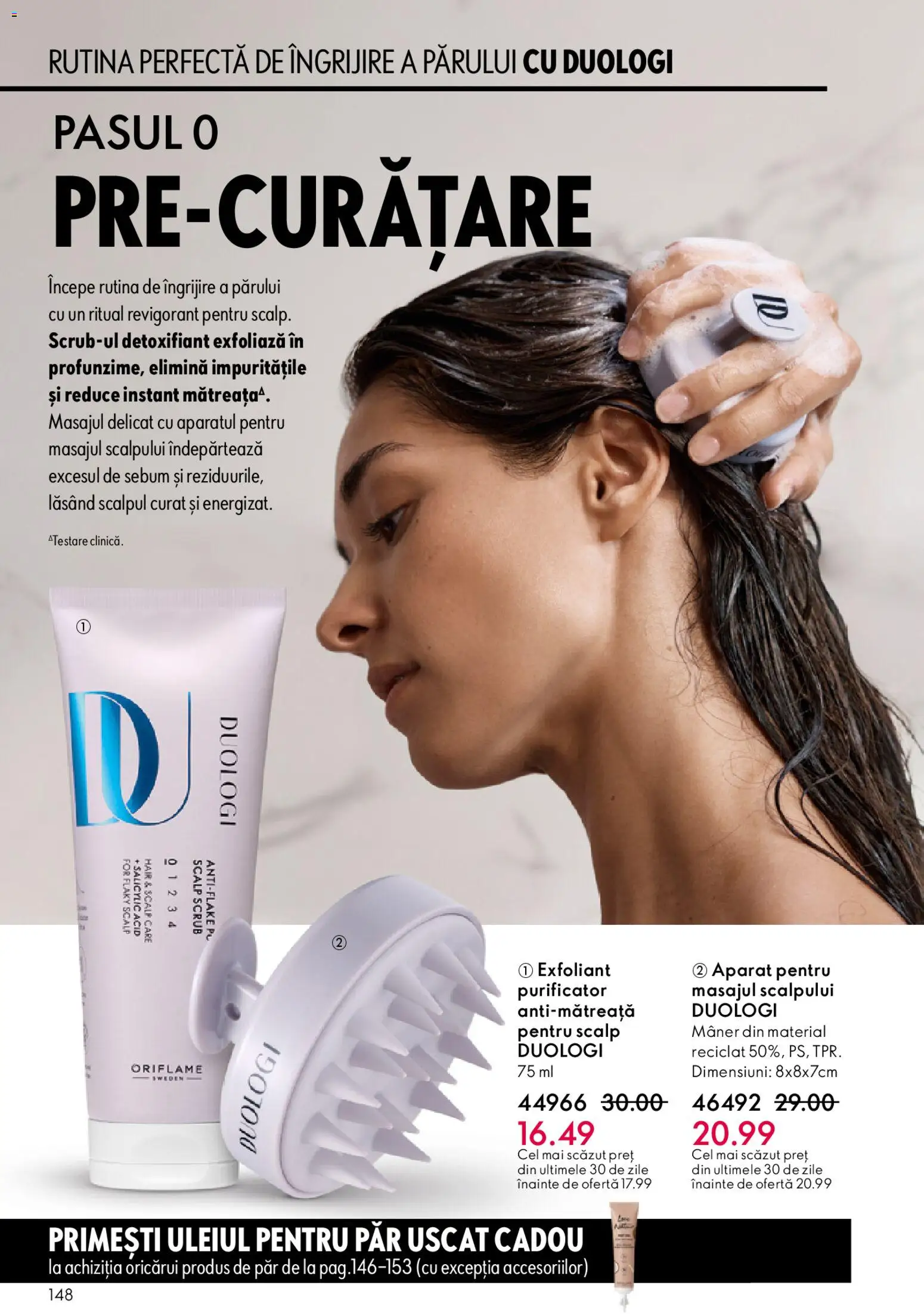 Catalog Oriflame 27 Mai - 15 Iunie 2026 | Pagina 148 | Produse: Exfoliant, Scrub, Mâner