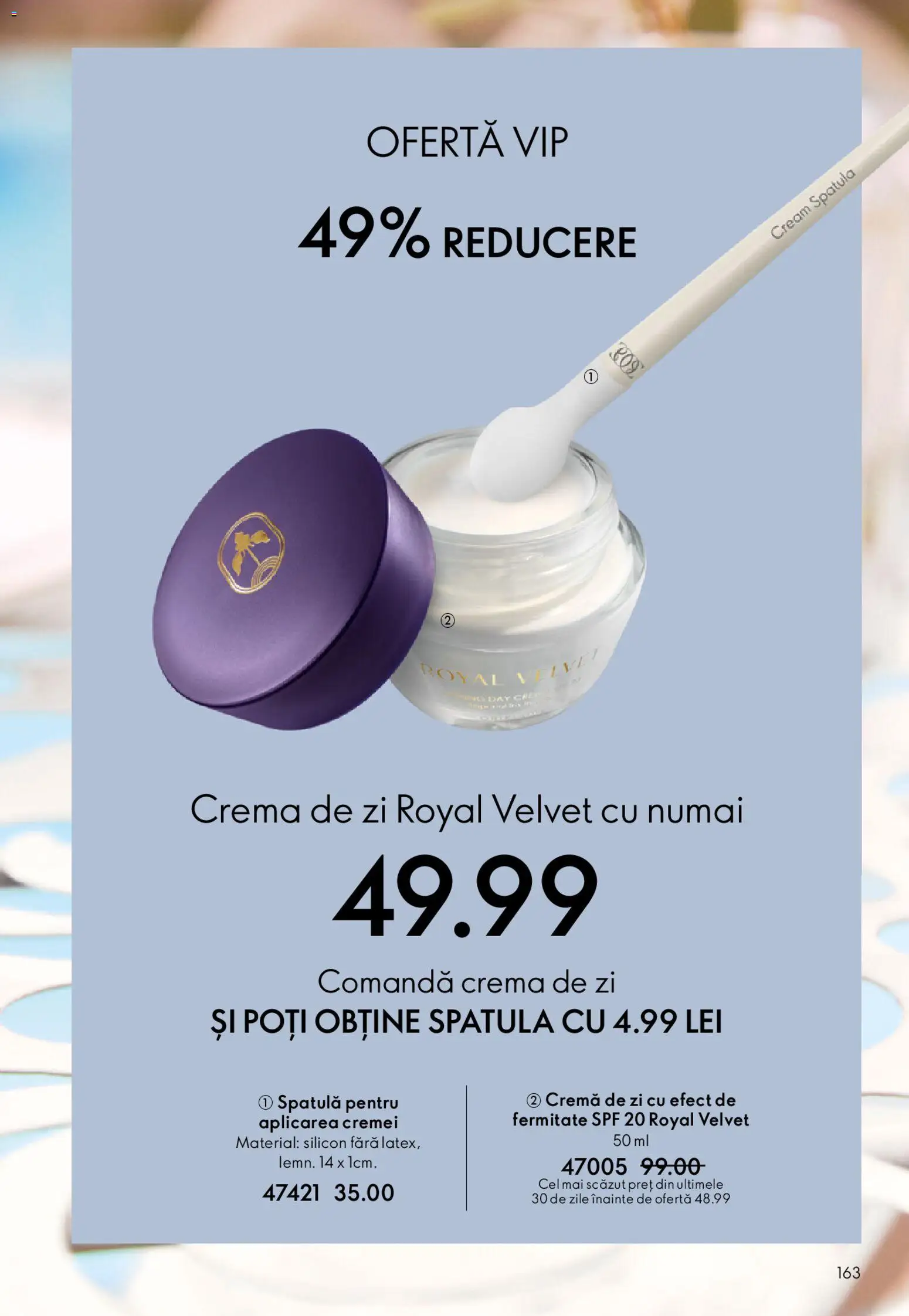 Catalog Oriflame 27 Mai - 15 Iunie 2026 | Pagina 163 | Produse: Cremă de zi, Cremă