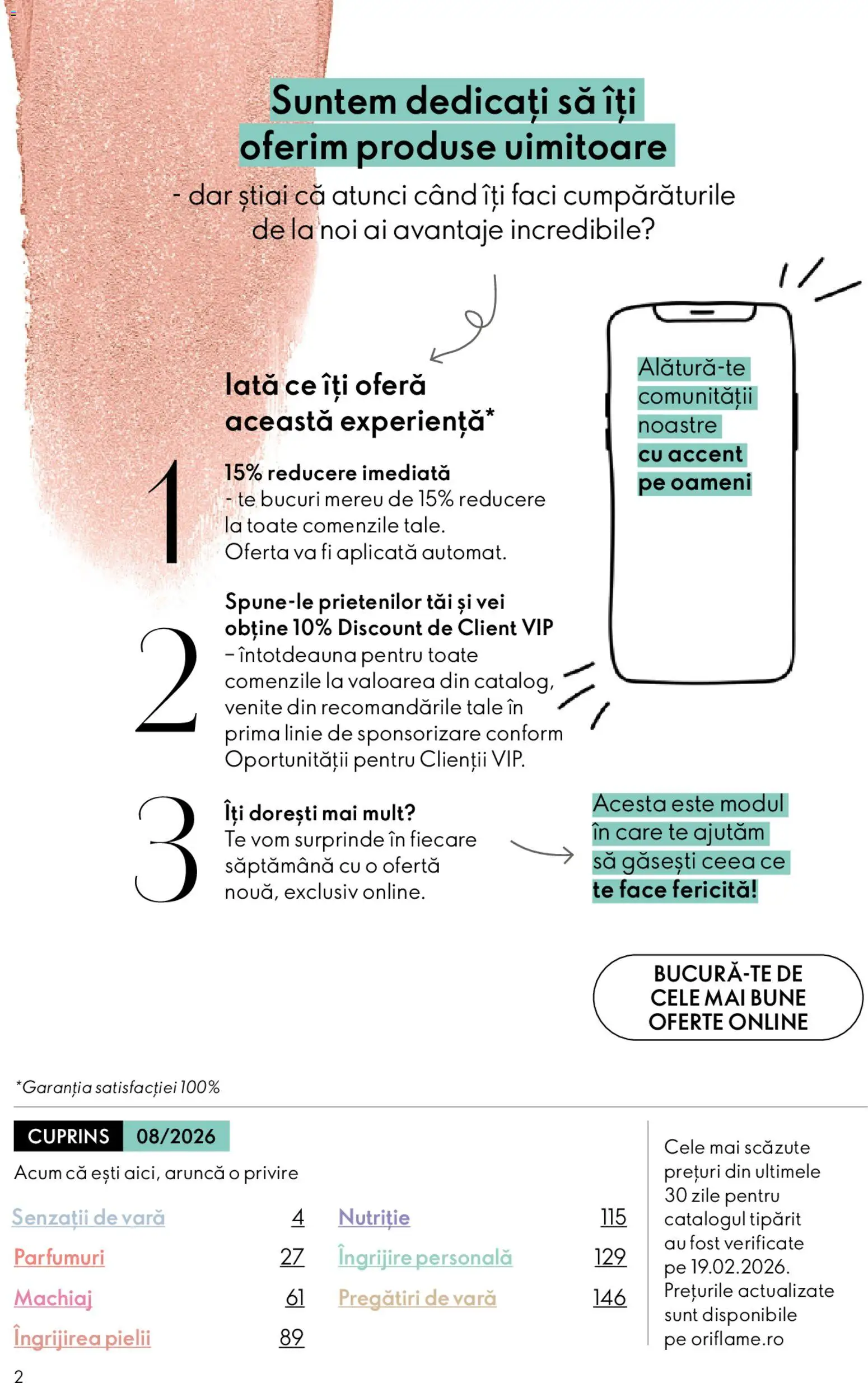Catalog Oriflame 27 Mai - 15 Iunie 2026 | Pagina 2 | Produse: Machiaj