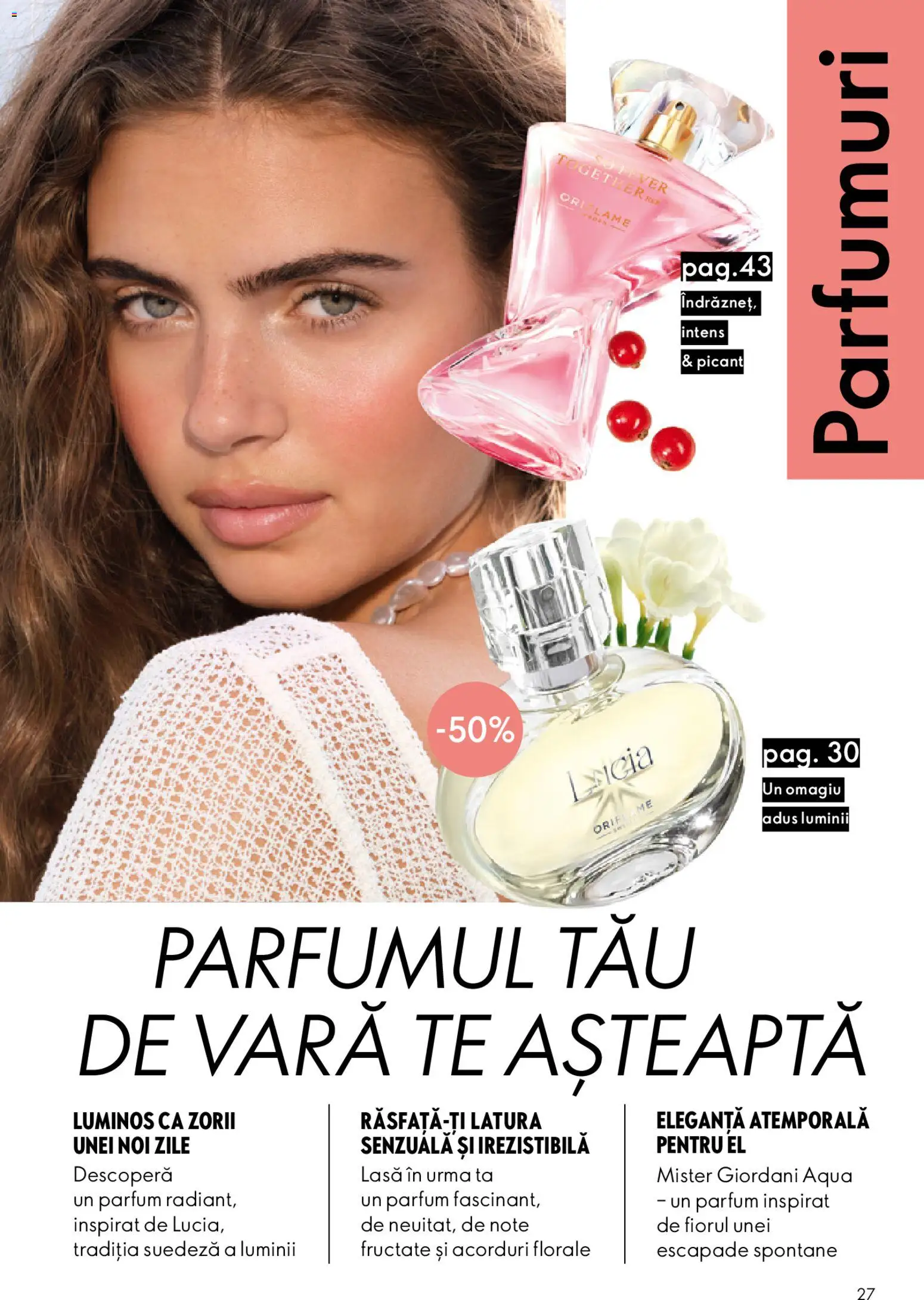 Catalog Oriflame 27 Mai - 15 Iunie 2026 | Pagina 27 | Produse: Parfum