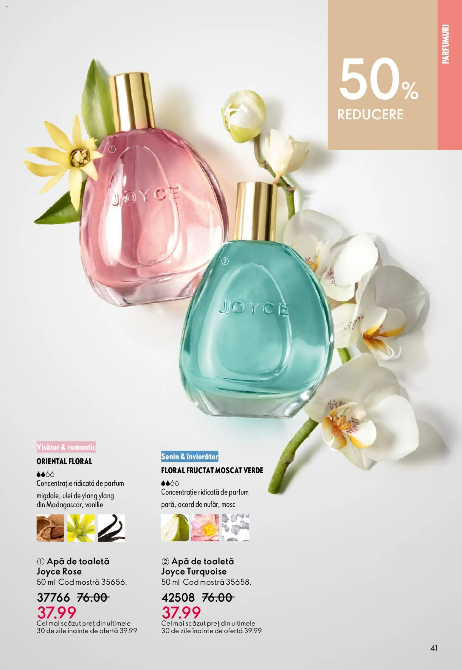 Catalog Oriflame 27 Mai - 15 Iunie 2026 | Pagina 41 | Produse: Parfum, Apă de toaletă, Ulei, Apă