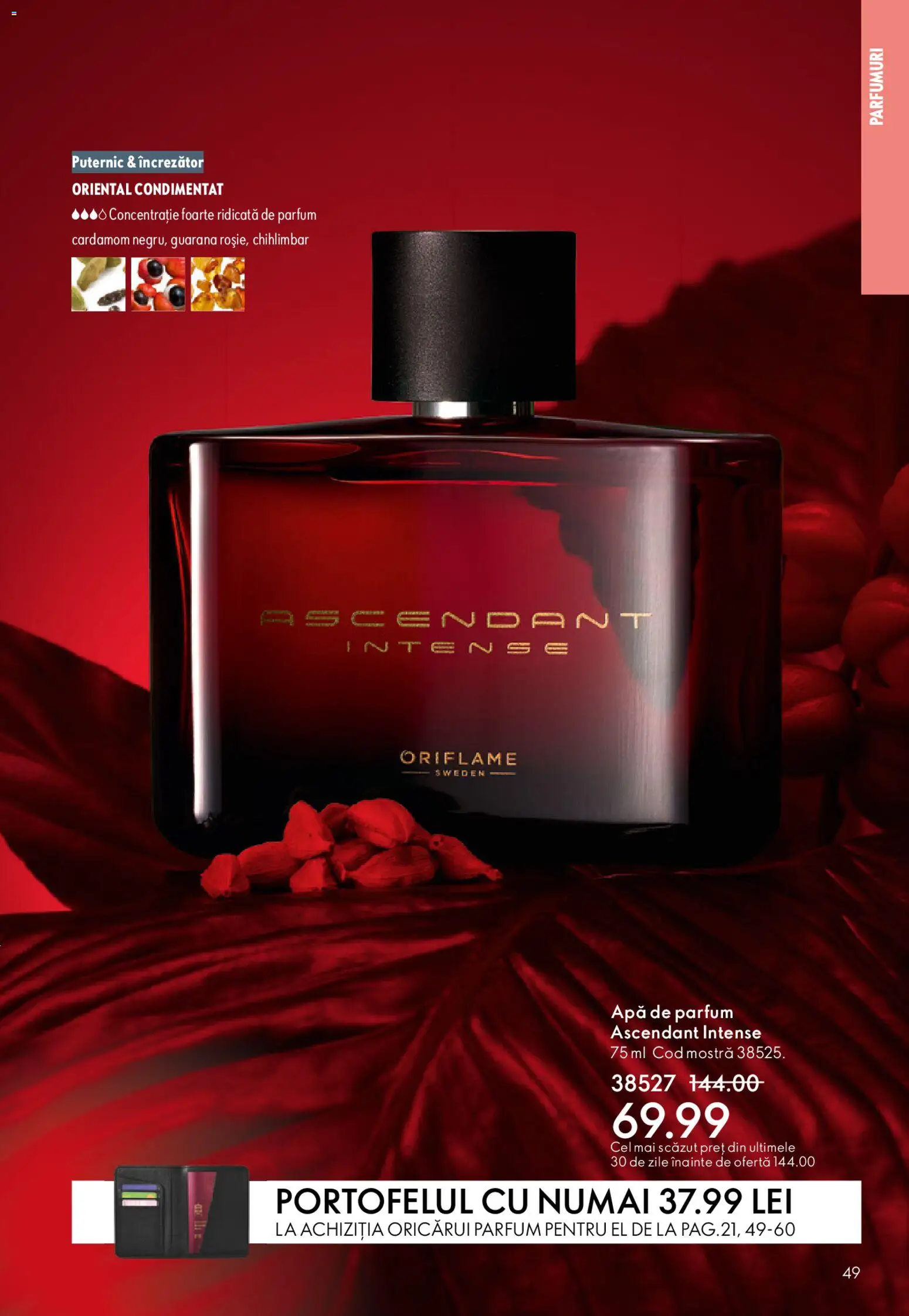 Catalog Oriflame 27 Mai - 15 Iunie 2026 | Pagina 49 | Produse: Apă de parfum, Parfum, Apă