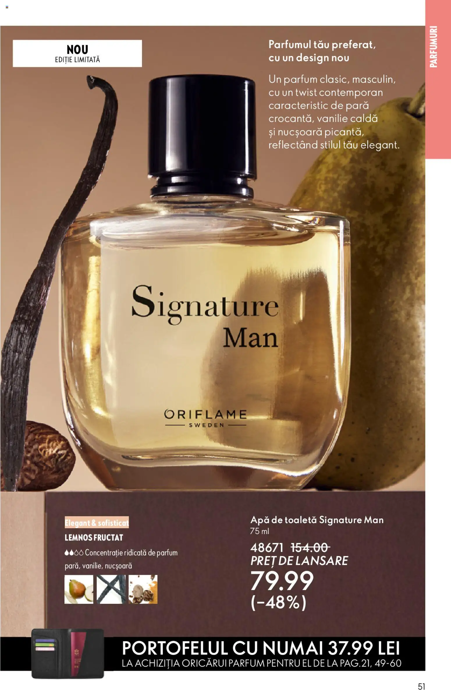 Catalog Oriflame 27 Mai - 15 Iunie 2026 | Pagina 51 | Produse: Pară, Toaletă, Parfum, Apă