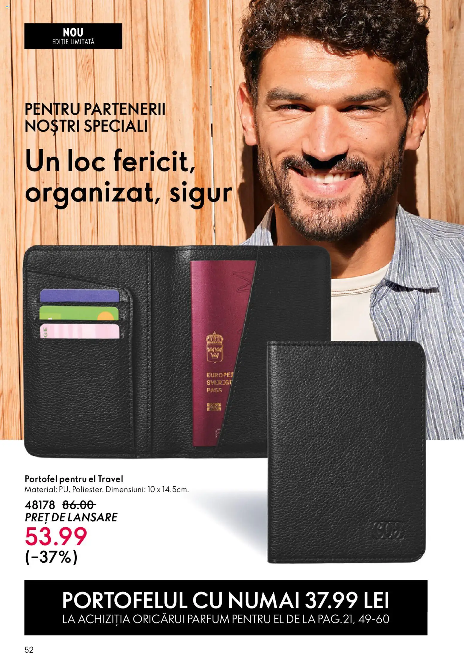 Catalog Oriflame 27 Mai - 15 Iunie 2026 | Pagina 52 | Produse: Portofel, Parfum