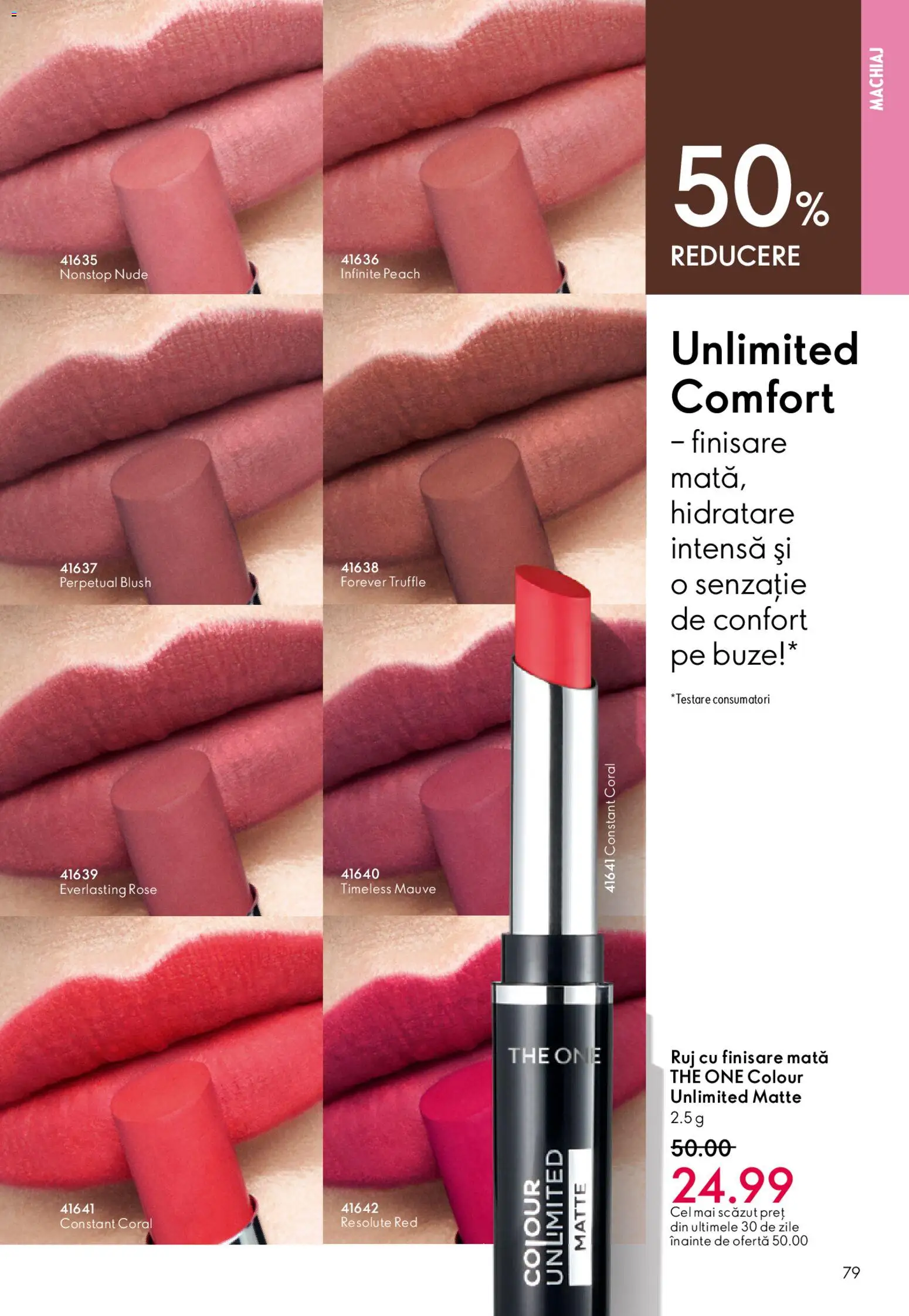 Catalog Oriflame 27 Mai - 15 Iunie 2026 | Pagina 79 | Produse: Machiaj, Blush, Ruj