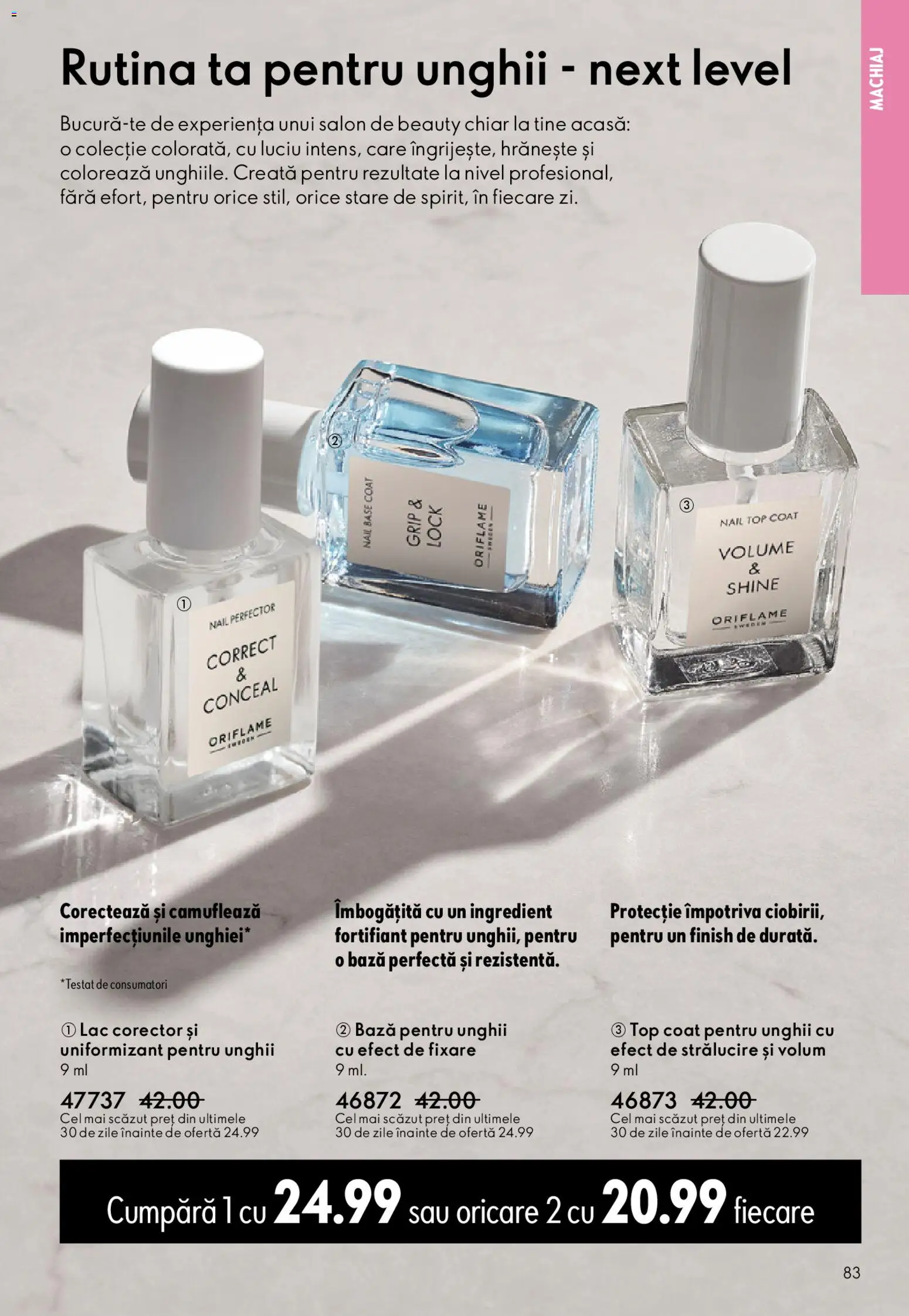 Catalog Oriflame 27 Mai - 15 Iunie 2026 | Pagina 83 | Produse: Top coat, Top, Machiaj