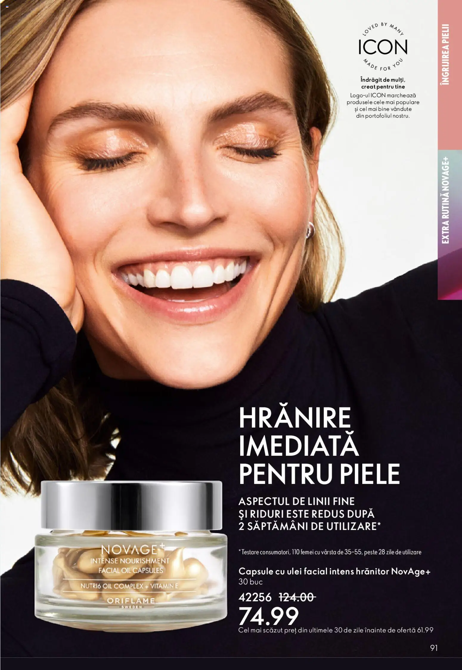 Catalog Oriflame 27 Mai - 15 Iunie 2026 | Pagina 91 | Produse: Capsule cu ulei, Ulei, Pește