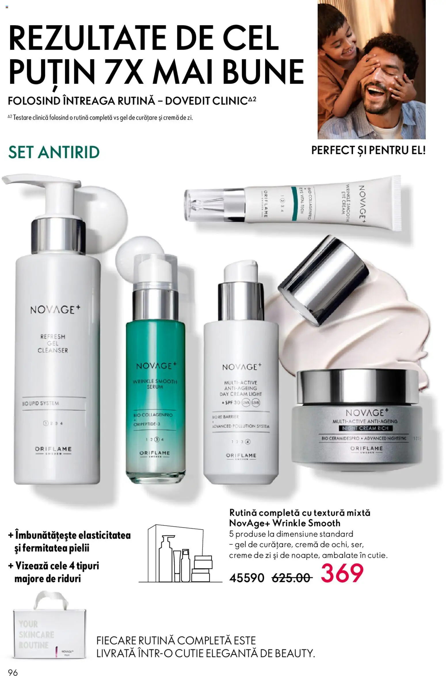 Catalog Oriflame 27 Mai - 15 Iunie 2026 | Pagina 96 | Produse: Şerit ödül, Gel de curățare, Cutie, Cremă