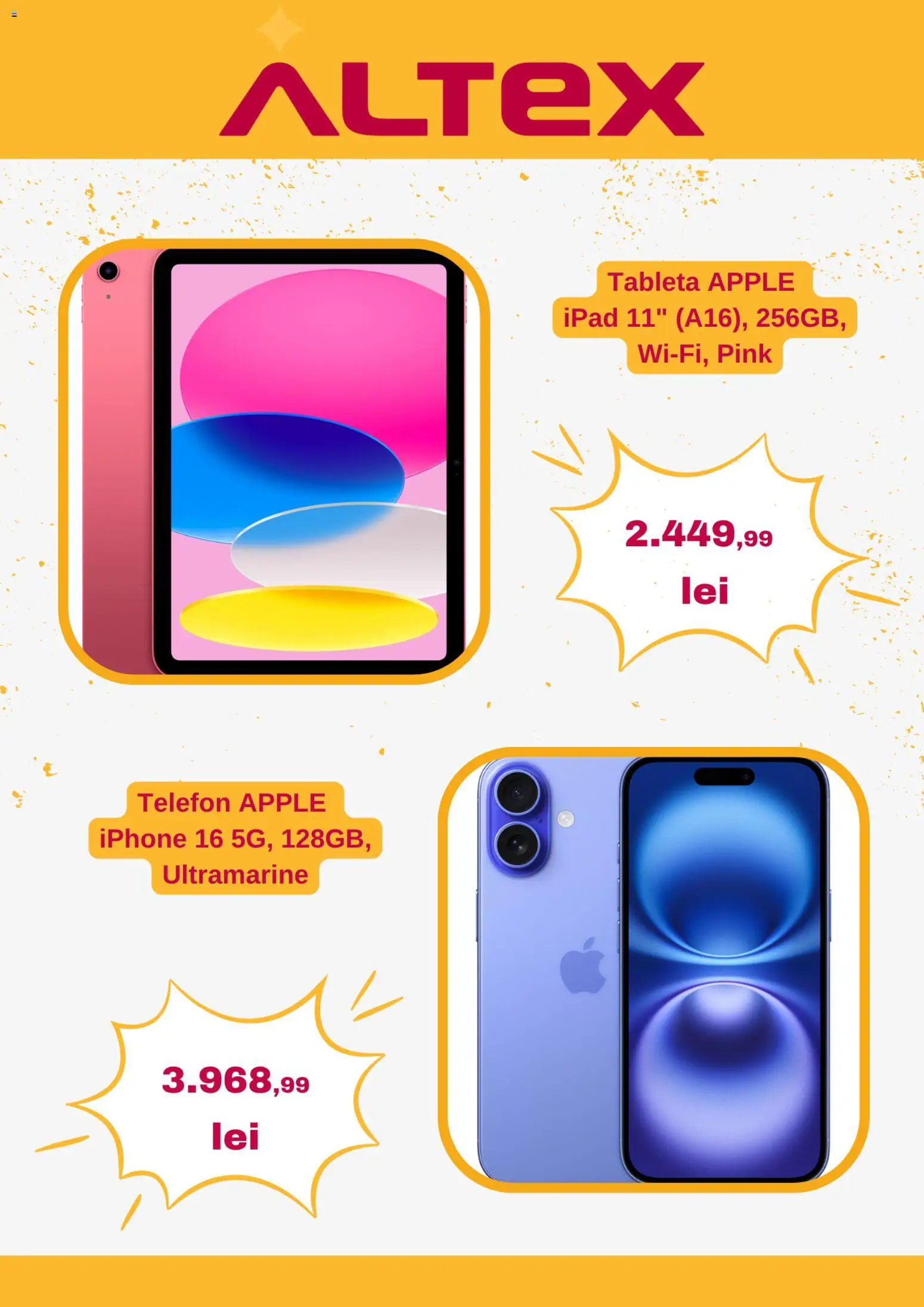 Catalog Altex 23 - 28 Aprilie 2026 | Pagina 2 | Produse: Telefon, Tabletă, Apple