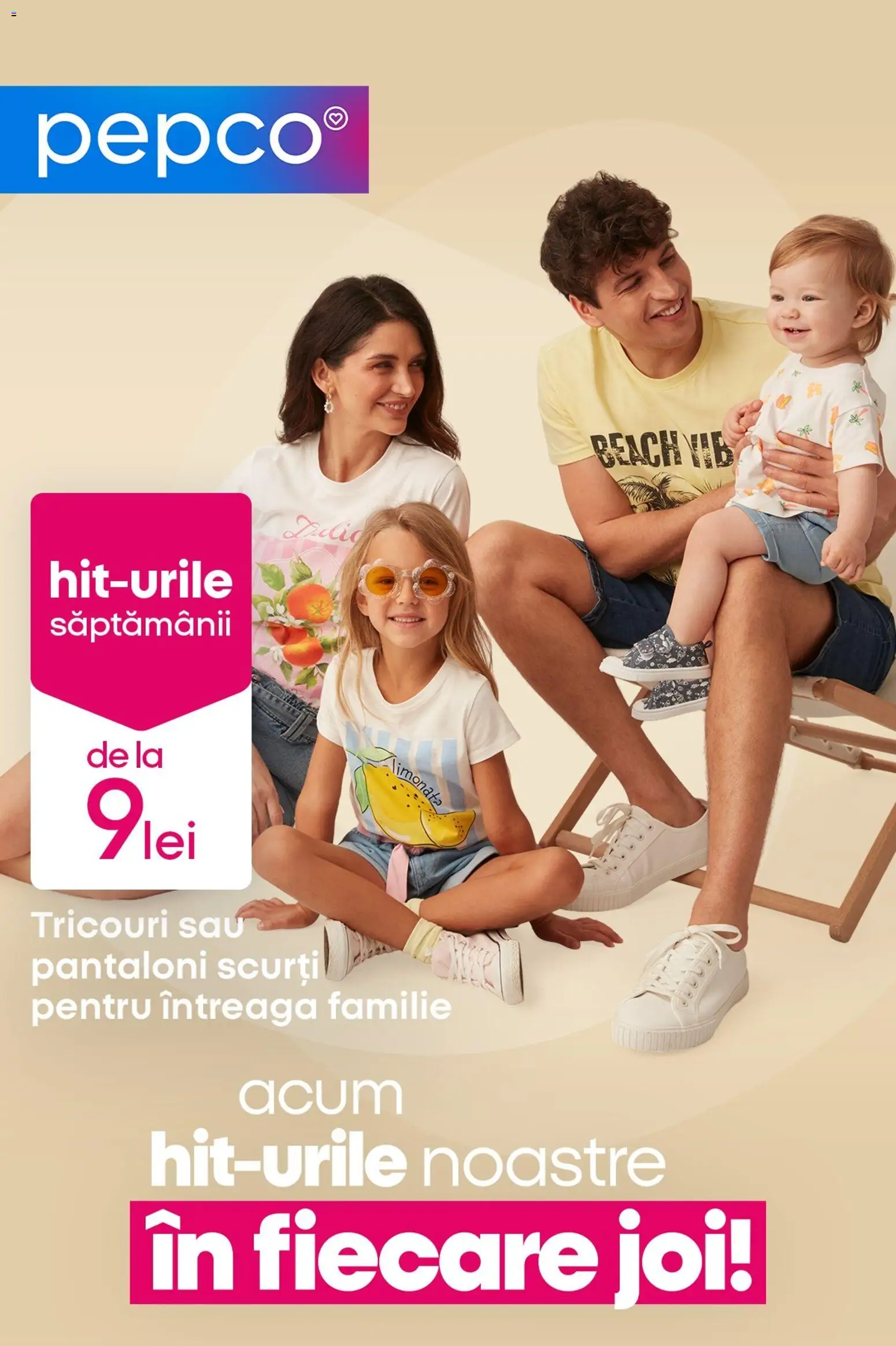 Catalog Pepco 23 - 28 Aprilie 2026 | Pagina 1 | Produse: Pantaloni, Pantaloni scurți