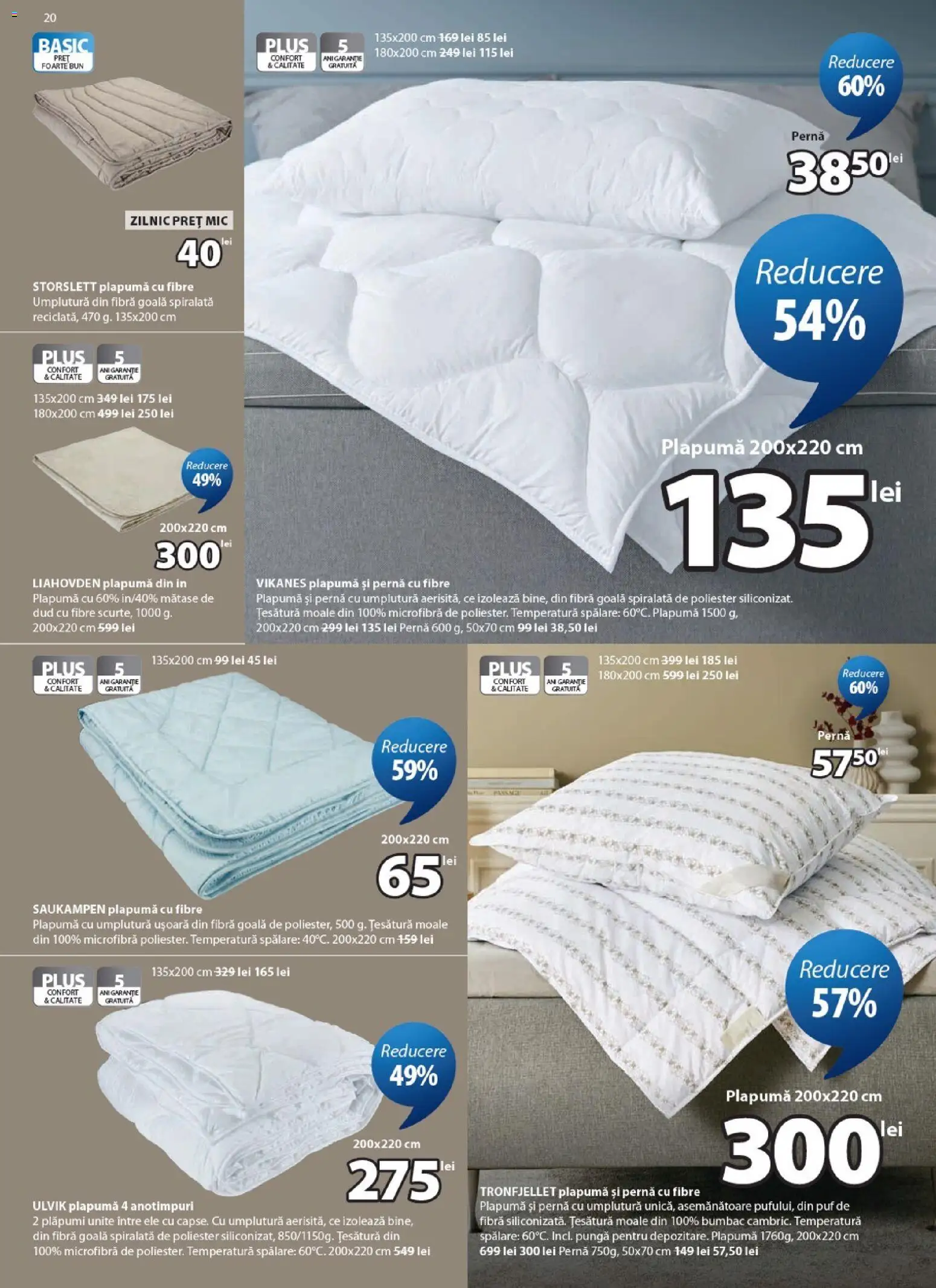 Catalog JYSK 24 Aprilie - 25 Mai 2026 | Pagina 20 | Produse: Pungă, Pernă, Plapumă
