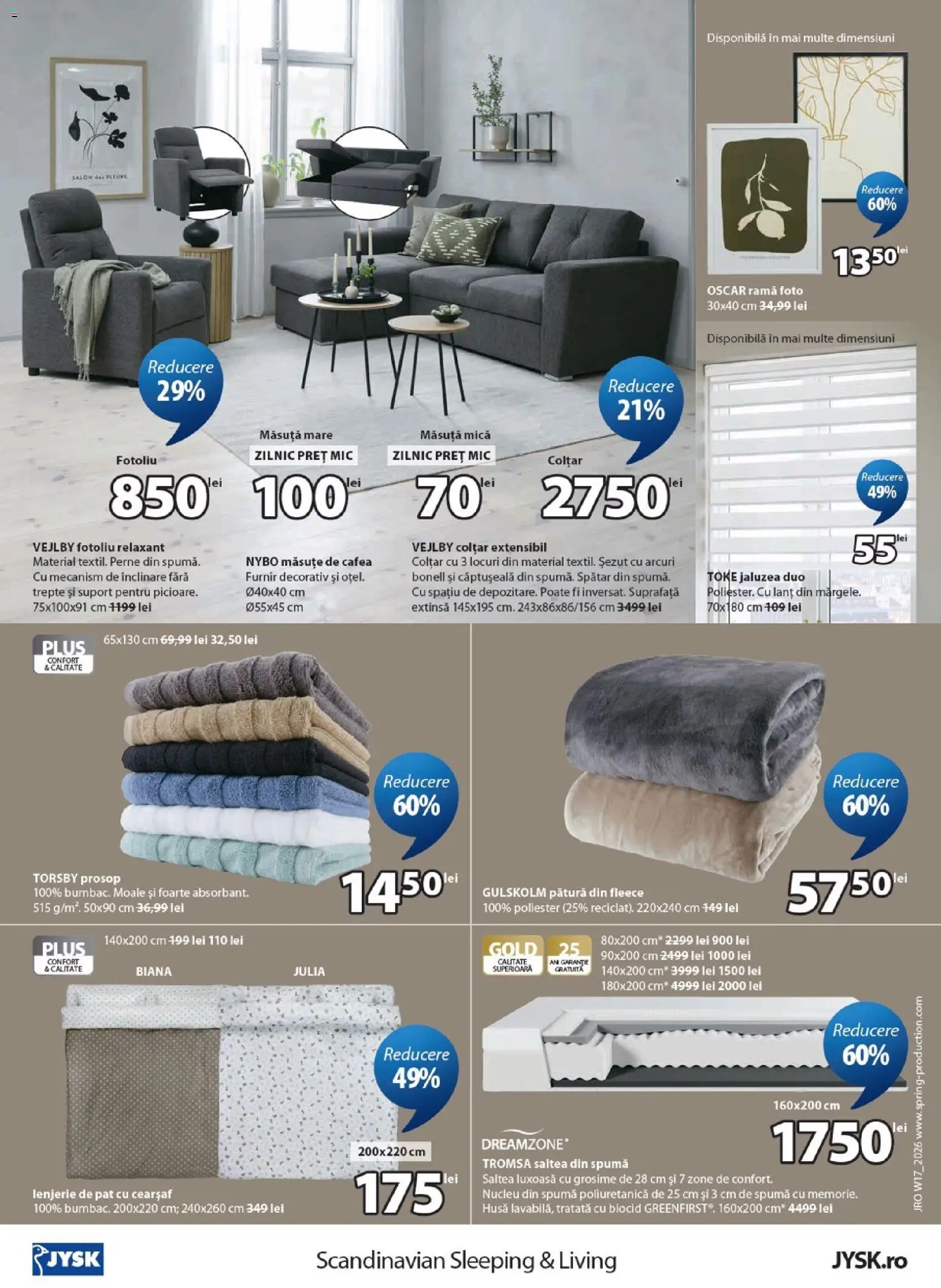 Catalog JYSK 24 Aprilie - 25 Mai 2026 | Pagina 24 | Produse: Pat, Saltea, Pătură, Fotoliu