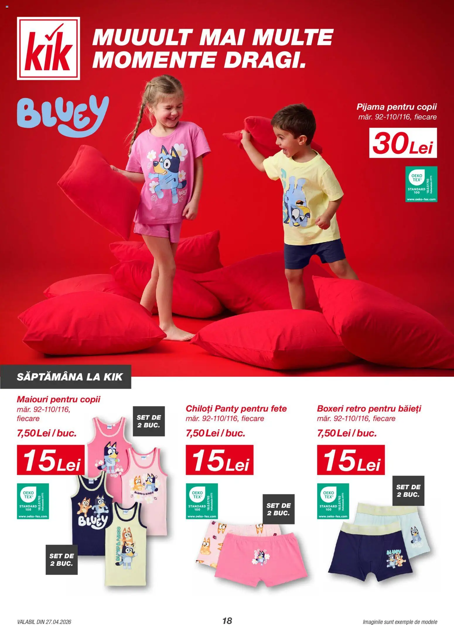 Catalog Kik 27 Aprilie - 9 Mai 2026 | Pagina 18 | Produse: Chiloți, Boxeri