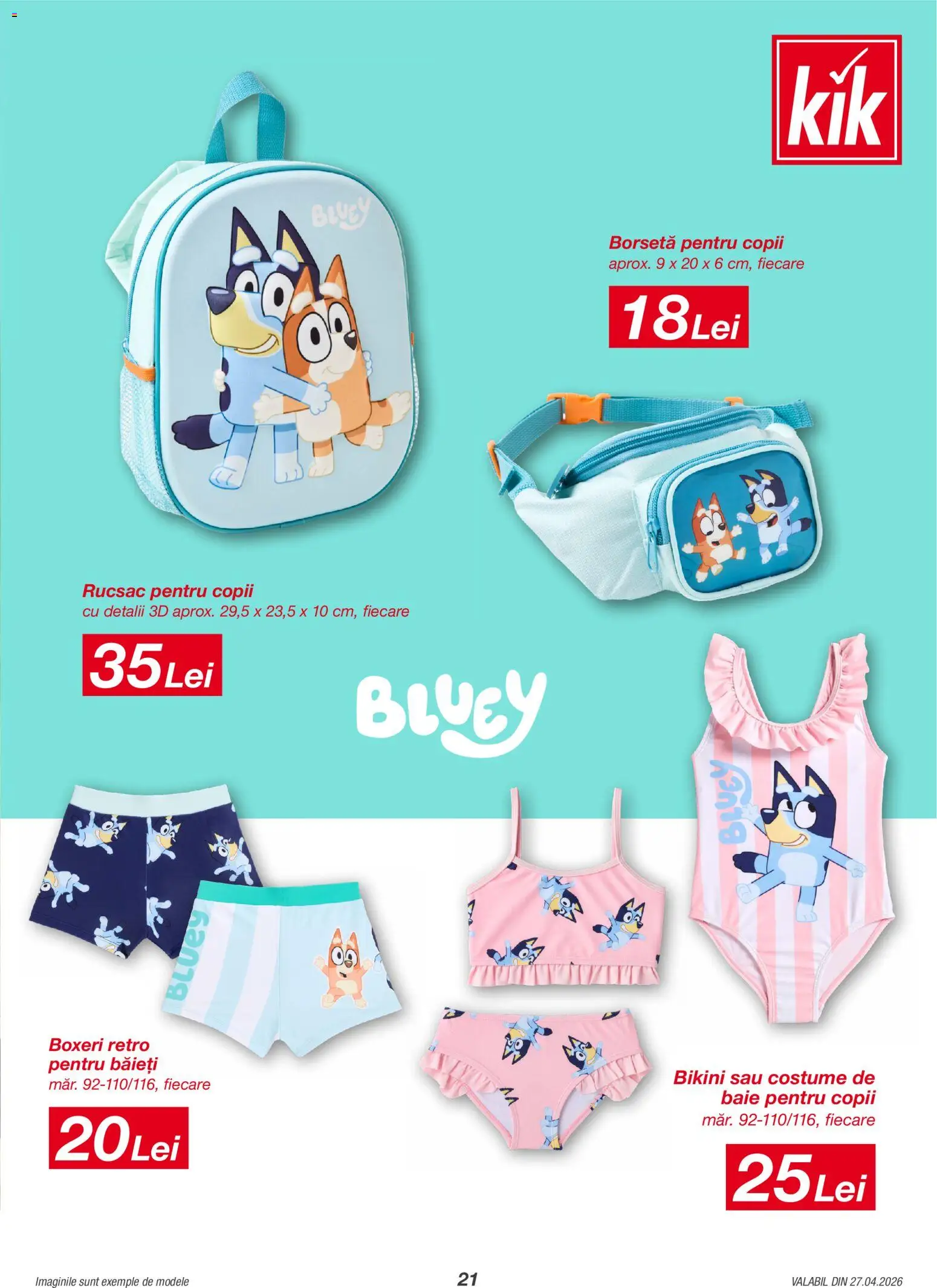 Catalog Kik 27 Aprilie - 9 Mai 2026 | Pagina 21 | Produse: Boxeri, Rucsac