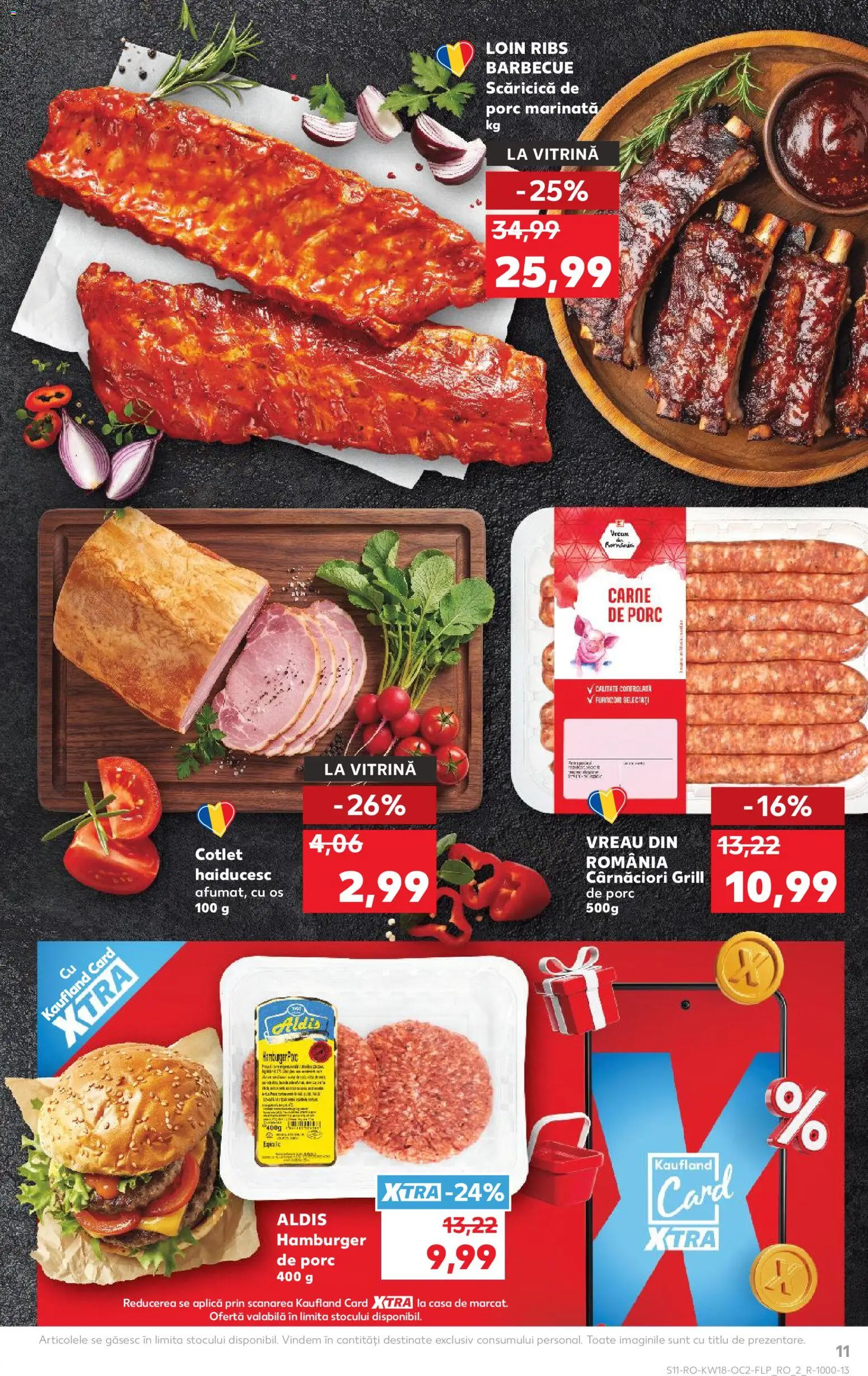 Catalog Kaufland 29 Aprilie - 4 Mai 2026 | Pagina 11 | Produse: Grill, Lait de coco, Vitrină, Carne De Porc