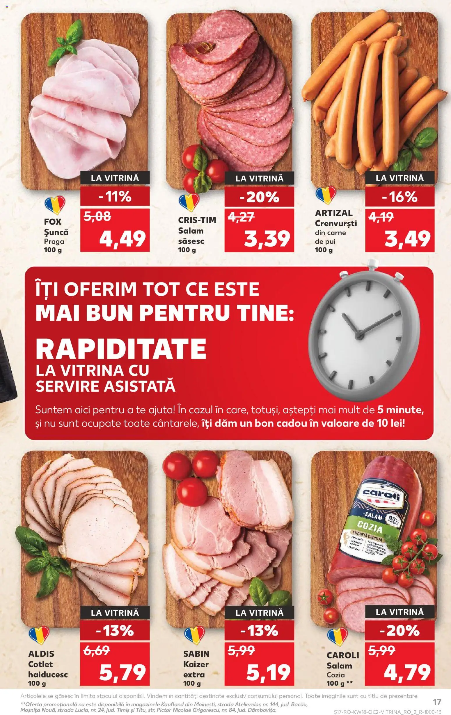 Catalog Kaufland 29 Aprilie - 4 Mai 2026 | Pagina 17 | Produse: Lait de coco, Hacıyatmaz Kedi Oyuncağı, Salam, Carne De Pui