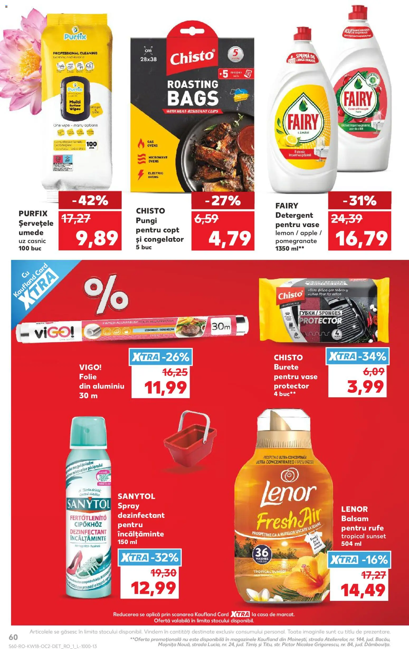 Catalog Kaufland 29 Aprilie - 4 Mai 2026 | Pagina 60 | Produse: Congelator, Apple, Bornoz takımı, Spray dezinfectant