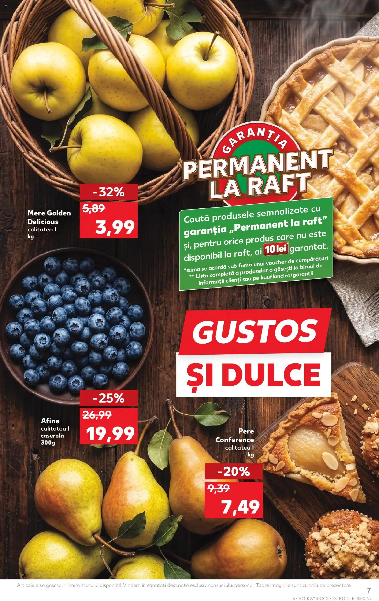 Catalog Kaufland 29 Aprilie - 4 Mai 2026 | Pagina 7 | Produse: Afine, Raft, Mere