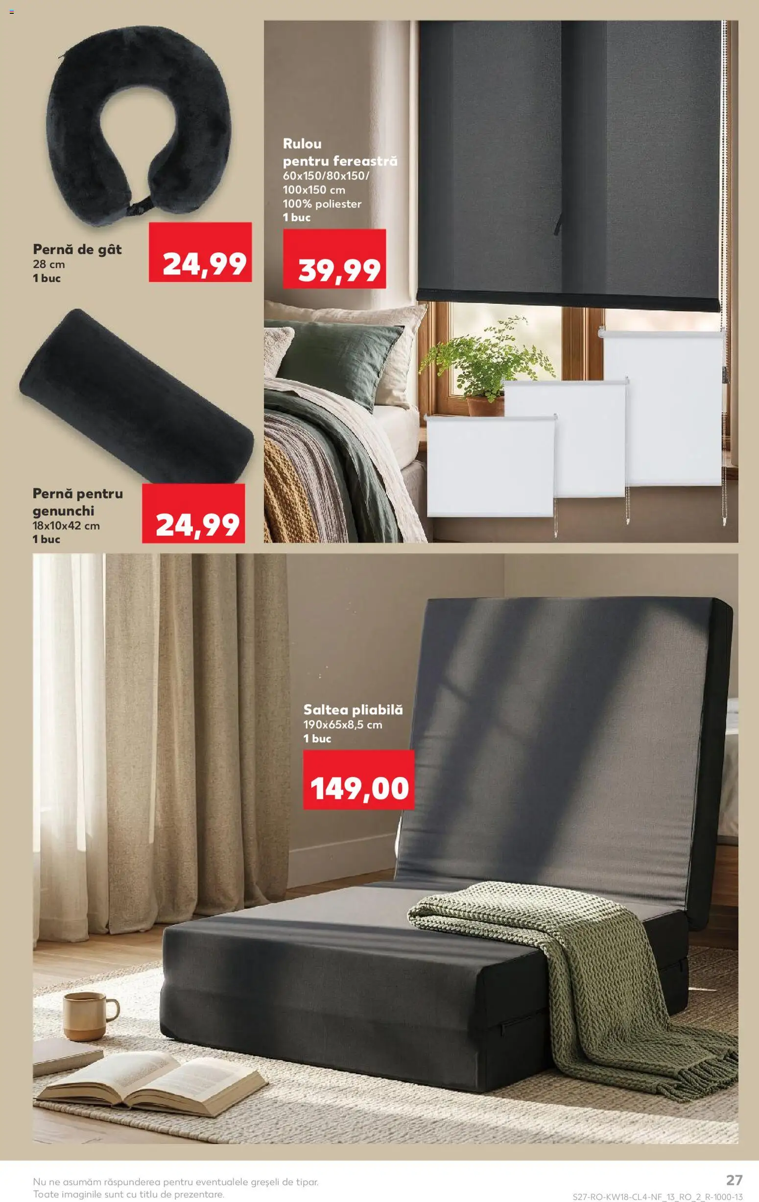 Catalog Kaufland 29 Aprilie - 4 Mai 2026 | Pagina 27 | Produse: Saltea, Pernă, Fereastră