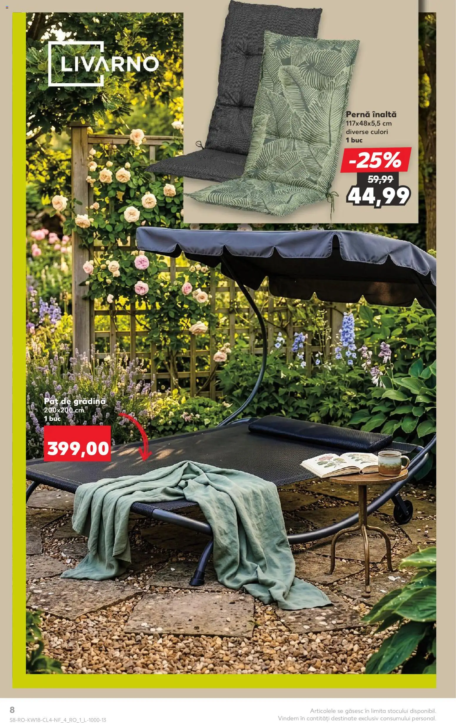 Catalog Kaufland 29 Aprilie - 4 Mai 2026 | Pagina 8 | Produse: Pat, Pernă