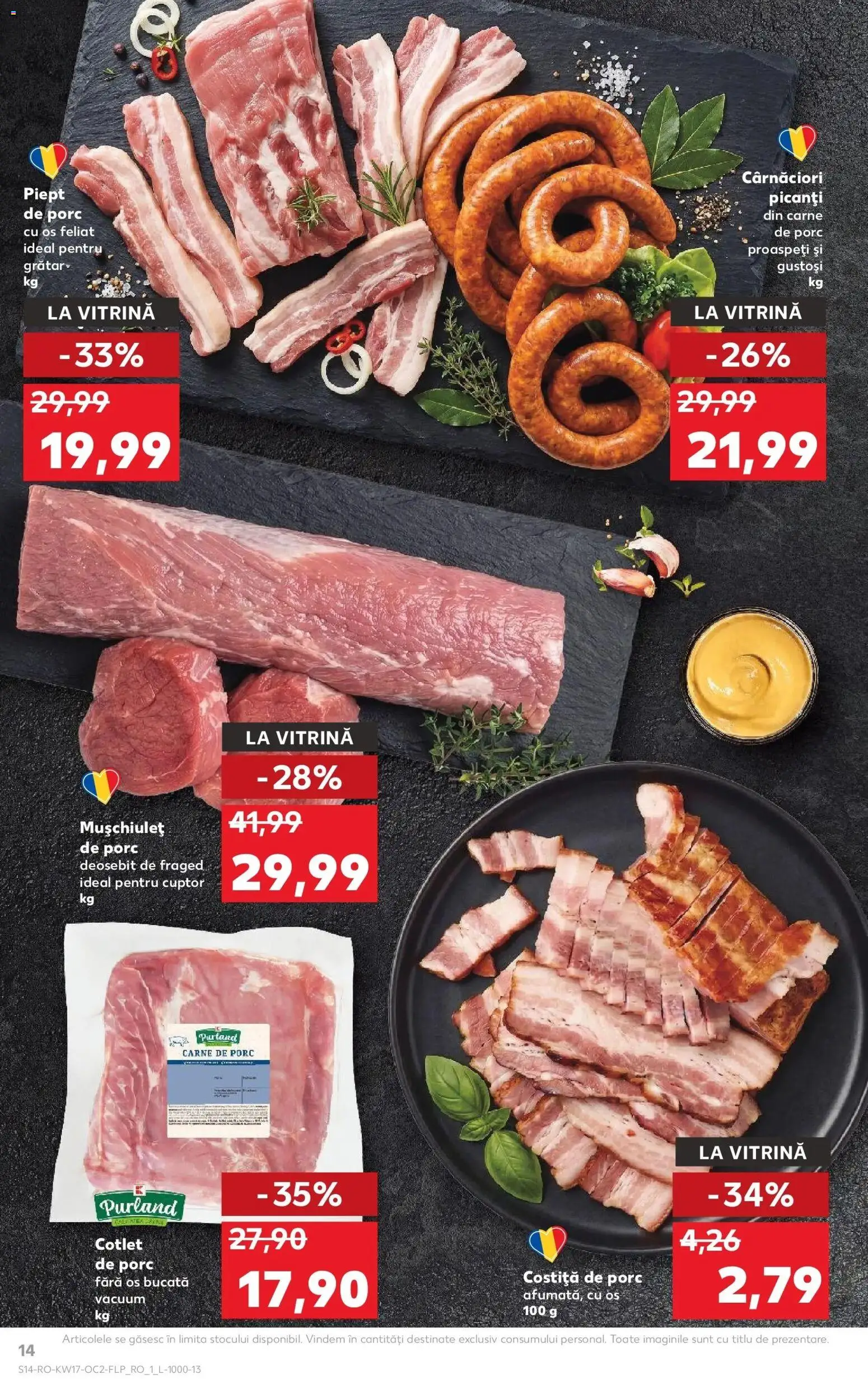 Catalog Kaufland 22 - 27 Aprilie 2026 | Pagina 14 | Produse: Lait de coco, Grătar, Vitrină, Carne De Porc