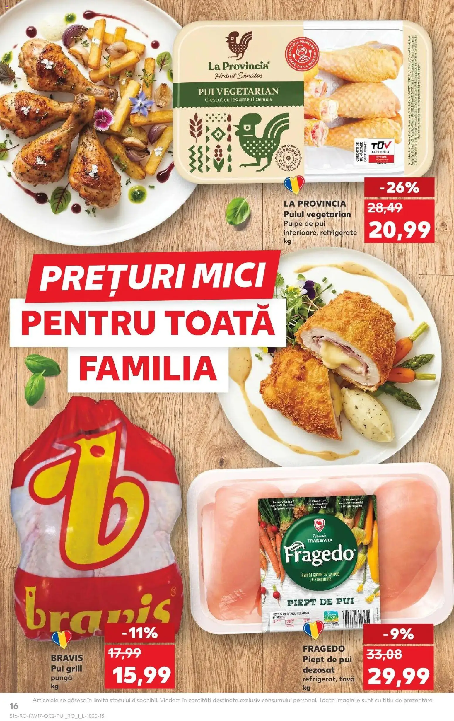 Catalog Kaufland 22 - 27 Aprilie 2026 | Pagina 16 | Produse: Grill, Mici, Cereale, Legume