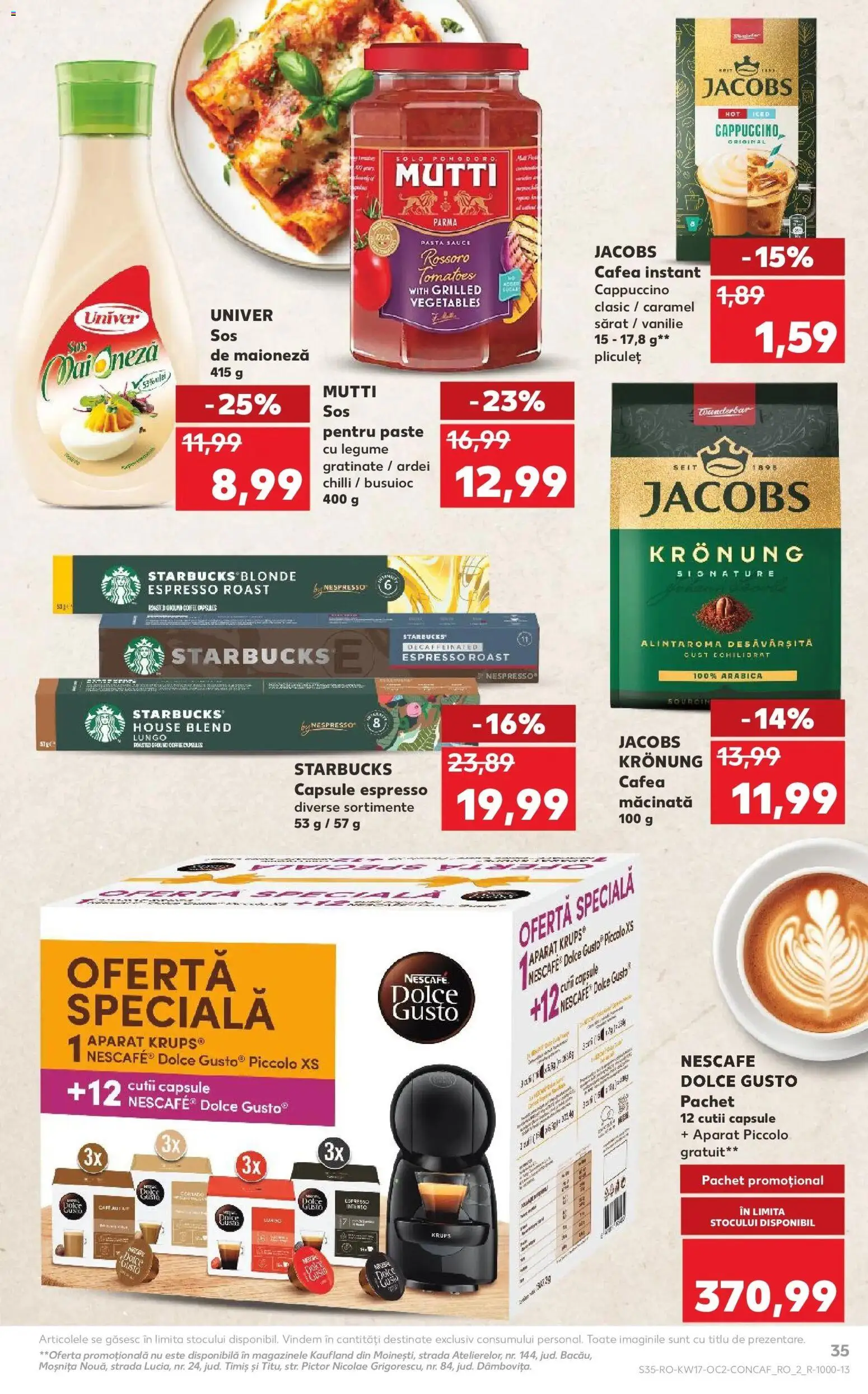 Catalog Kaufland 22 - 27 Aprilie 2026 | Pagina 35 | Produse: Chilli, Ardei, Köpek çiti, Paste