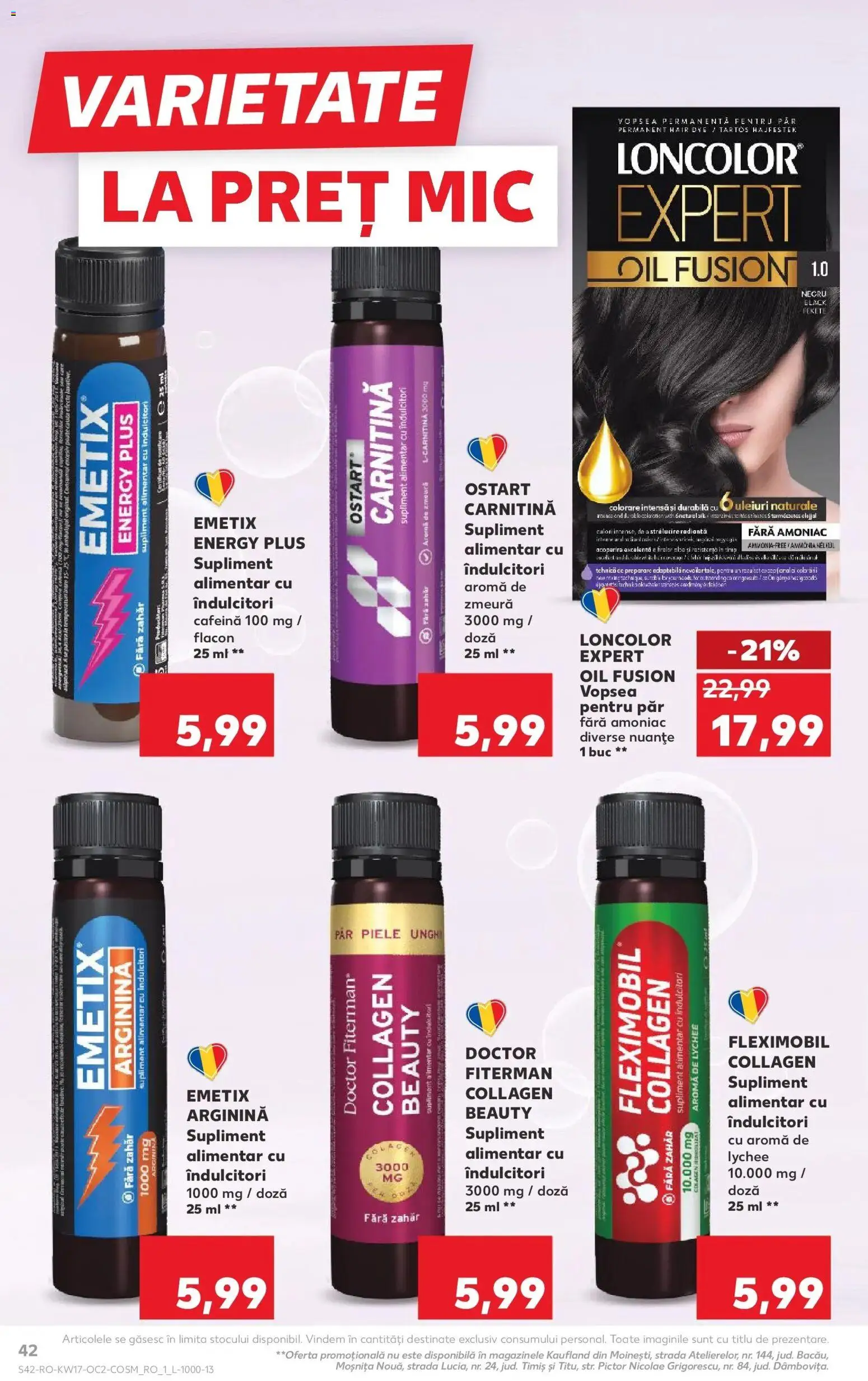 Catalog Kaufland 22 - 27 Aprilie 2026 | Pagina 42 | Produse: Zmeură, Vopsea, Amerikan servis, Zahăr