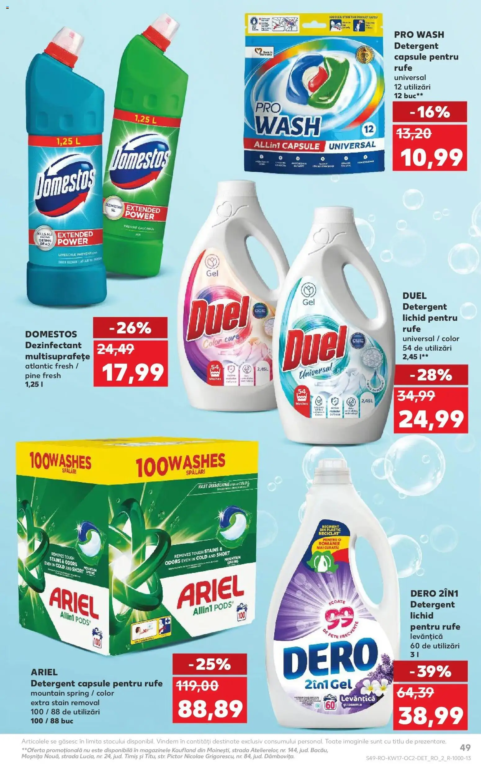 Catalog Kaufland 22 - 27 Aprilie 2026 | Pagina 49 | Produse: Detergent