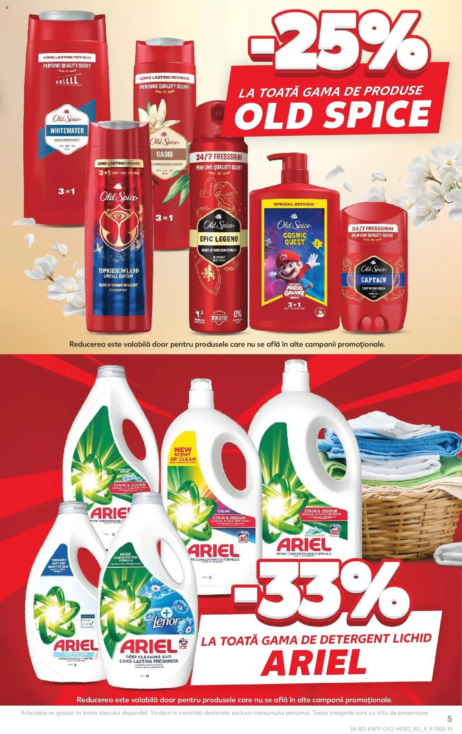 Catalog Kaufland 22 - 27 Aprilie 2026 | Pagina 5 | Produse: Kısırlaştırılmış Kedi Maması, Pomelo, Deodorant, Bourbon