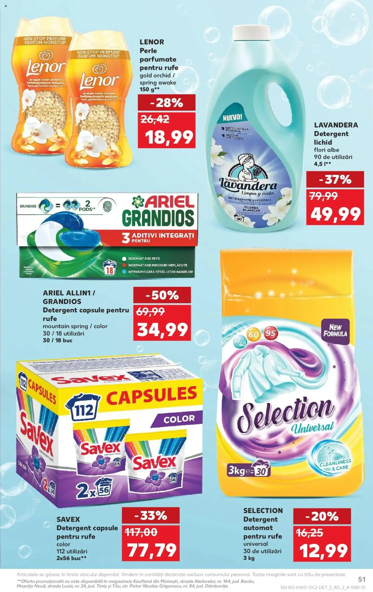 Catalog Kaufland 22 - 27 Aprilie 2026 | Pagina 51 | Produse: Kedi Ödül Oyuncakları, Akrilik boya, Parfum, Detergent