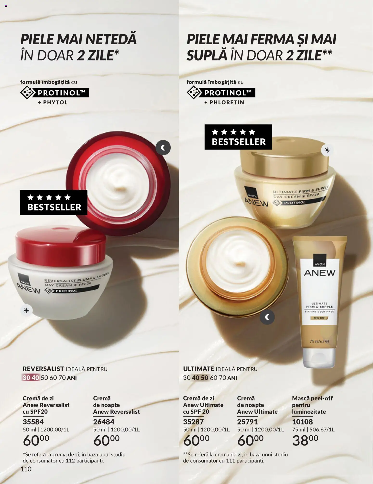 Catalog Avon 1 - 30 Mai 2026 | Pagina 112 | Produse: Cremă de zi, Cremă de noapte, Cremă