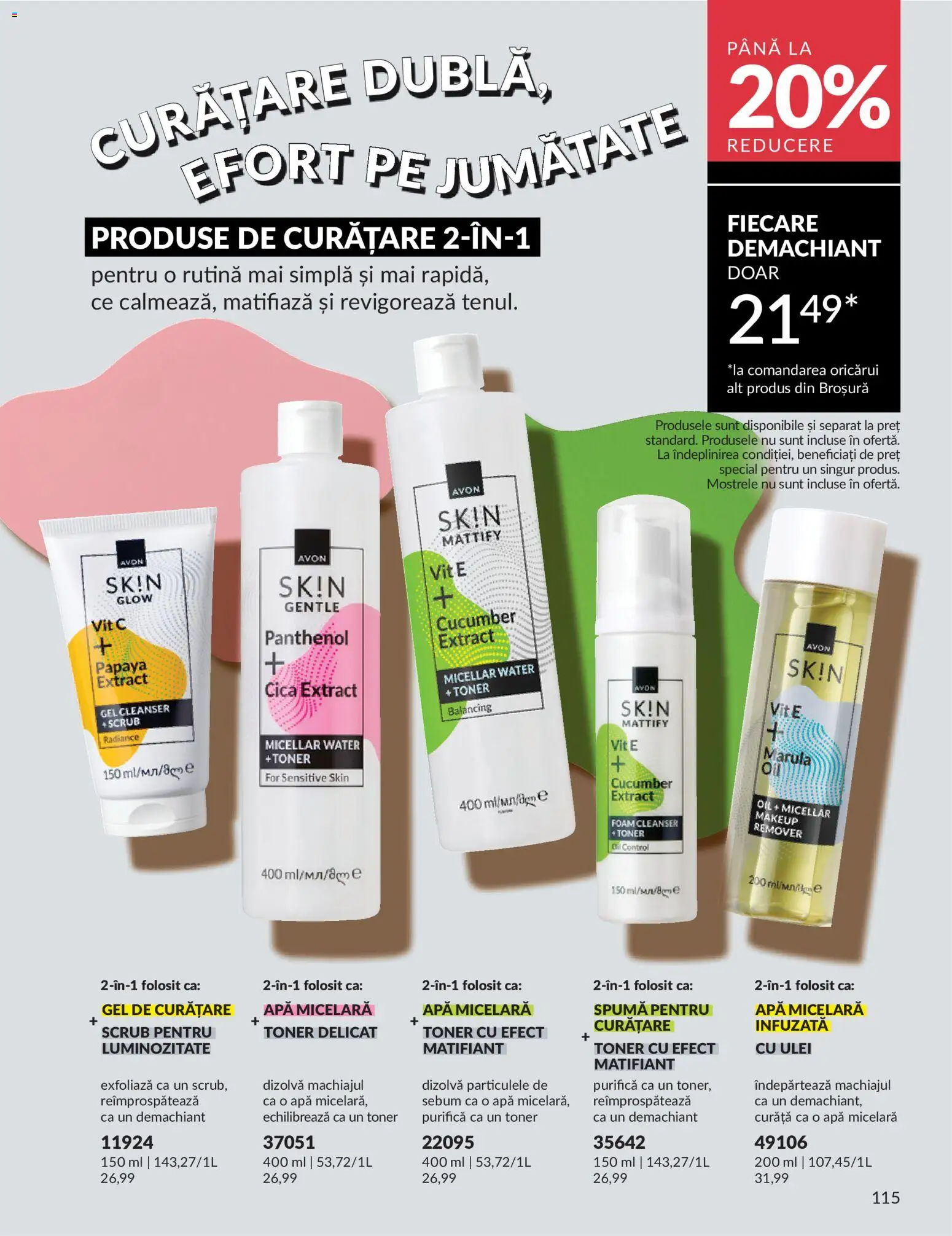 Catalog Avon 1 - 30 Mai 2026 | Pagina 117 | Produse: Scrub, Apă micelară, Boncuklu Oyuncakları, Apă