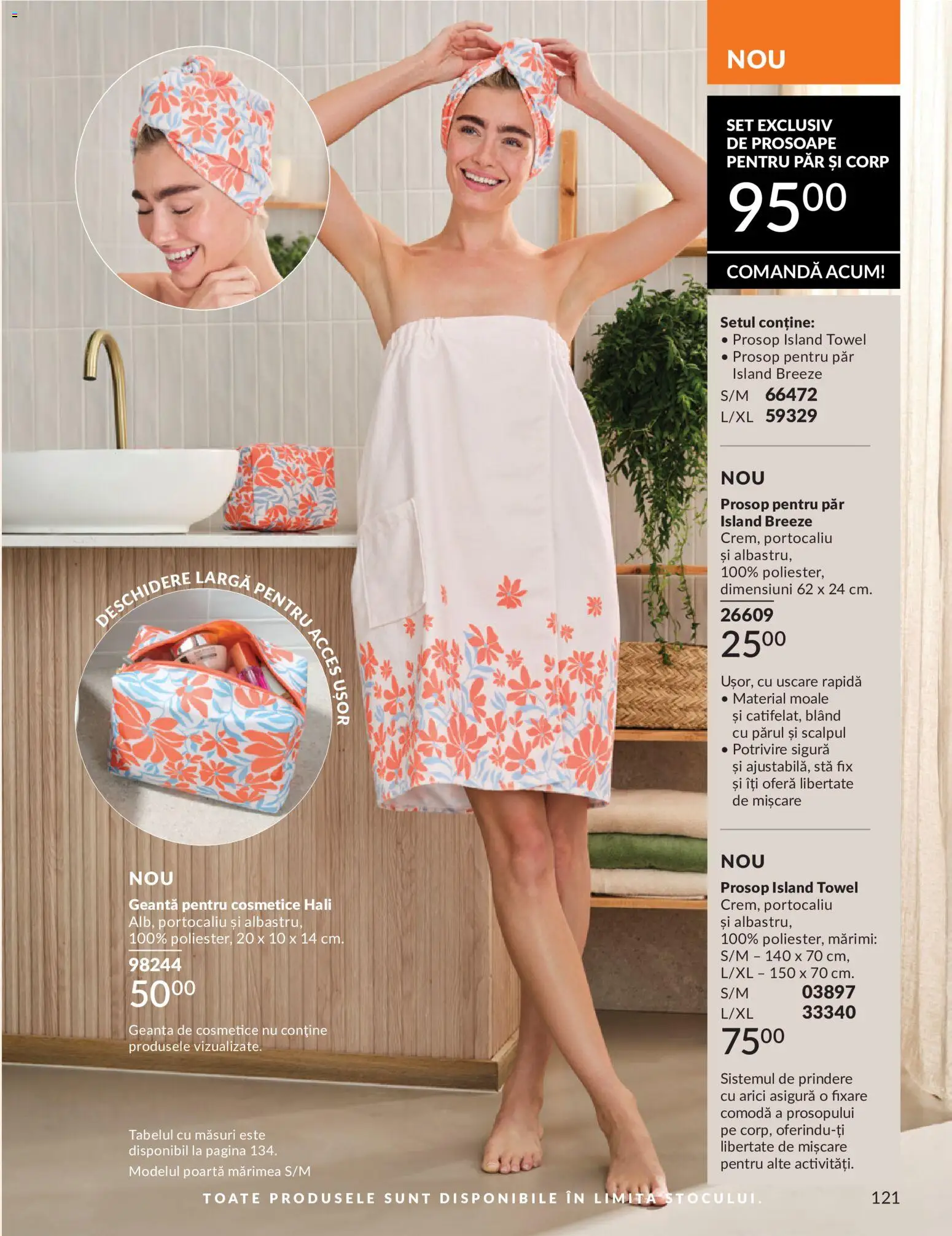 Catalog Avon 1 - 30 Mai 2026 | Pagina 123 | Produse: Geantă pentru cosmetice, Geantă, Comodă