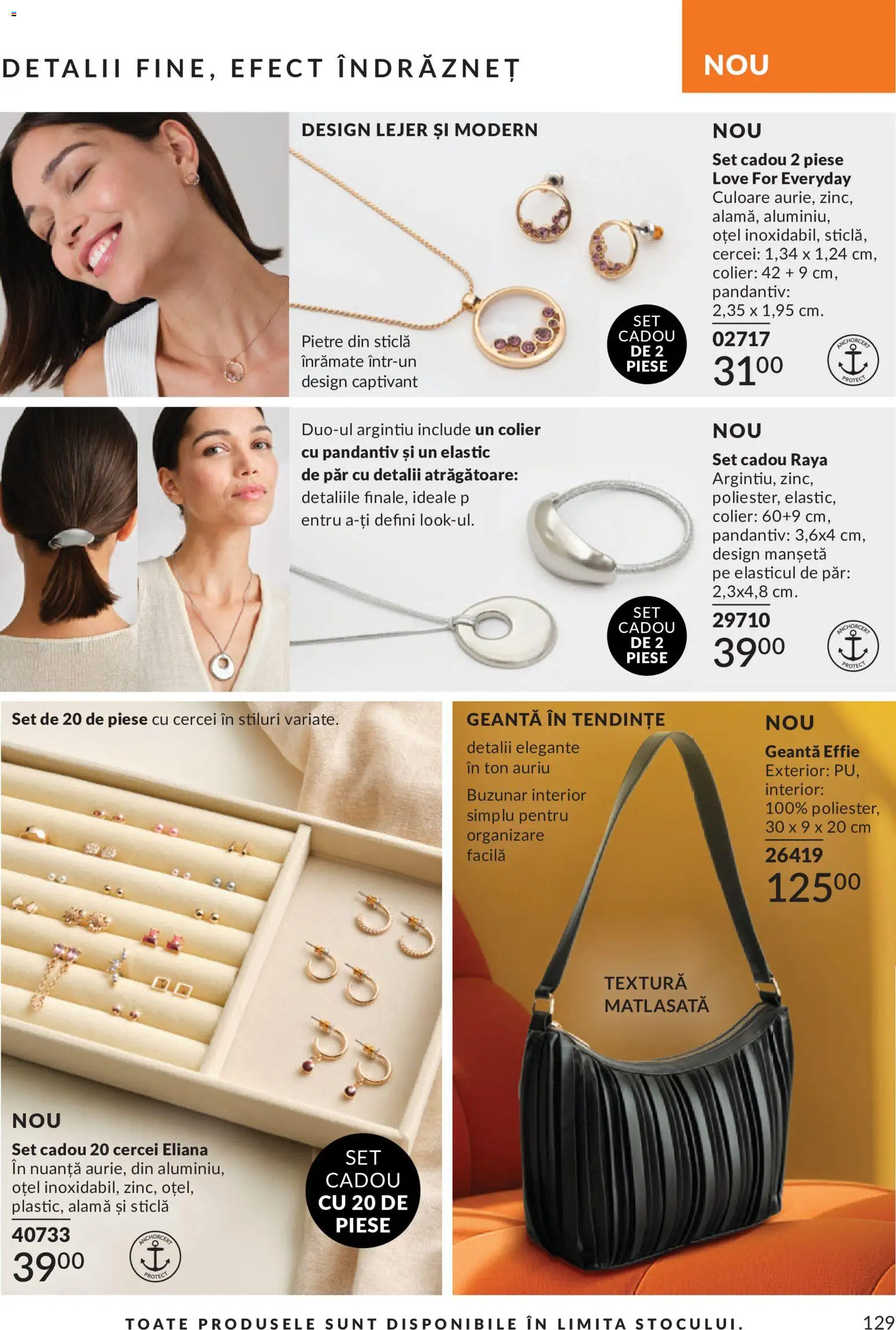 Catalog Avon 1 - 30 Mai 2026 | Pagina 131 | Produse: Geantă, Cercei, Colier