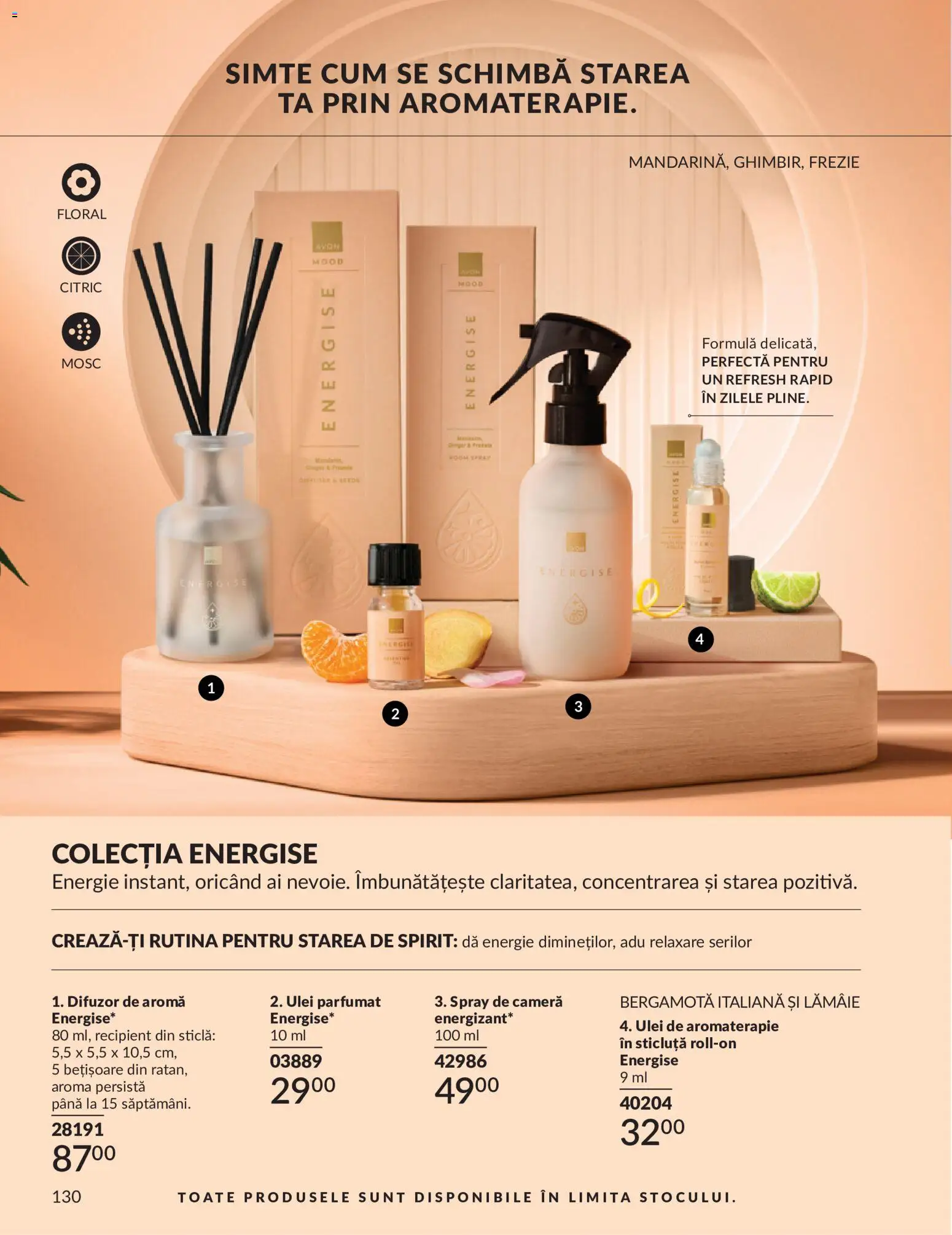 Catalog Avon 1 - 30 Mai 2026 | Pagina 132 | Produse: Cameră, Difuzor, Ulei, Lămâie