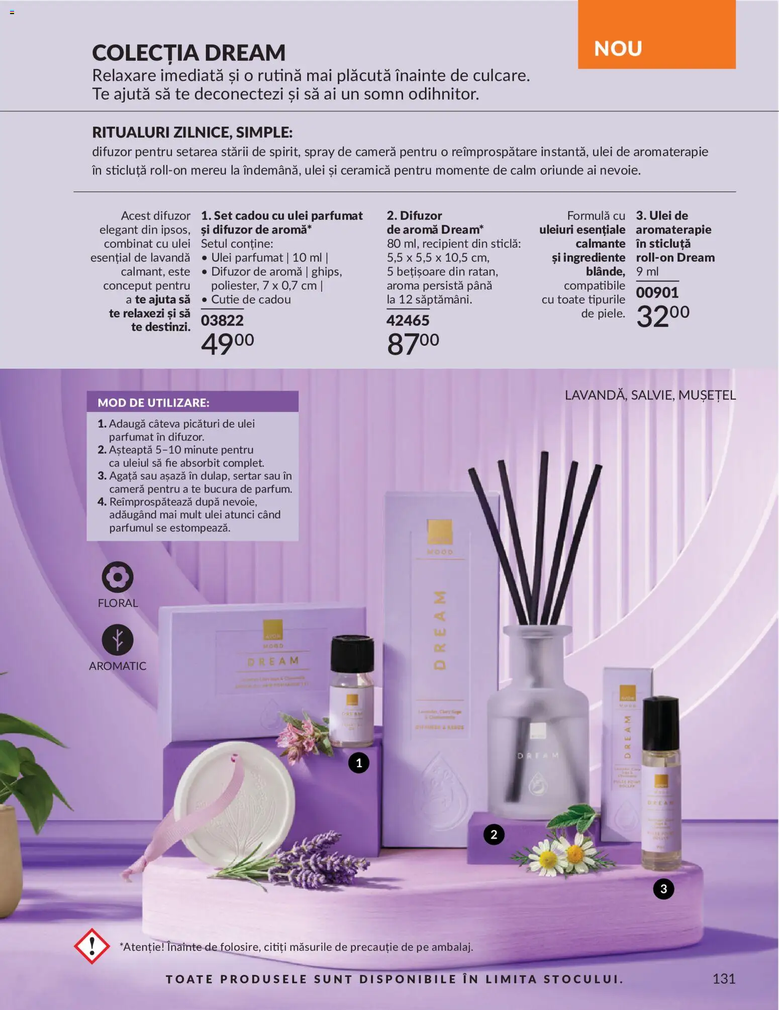 Catalog Avon 1 - 30 Mai 2026 | Pagina 133 | Produse: Difuzor, Cutie, Ulei parfumat, Ulei