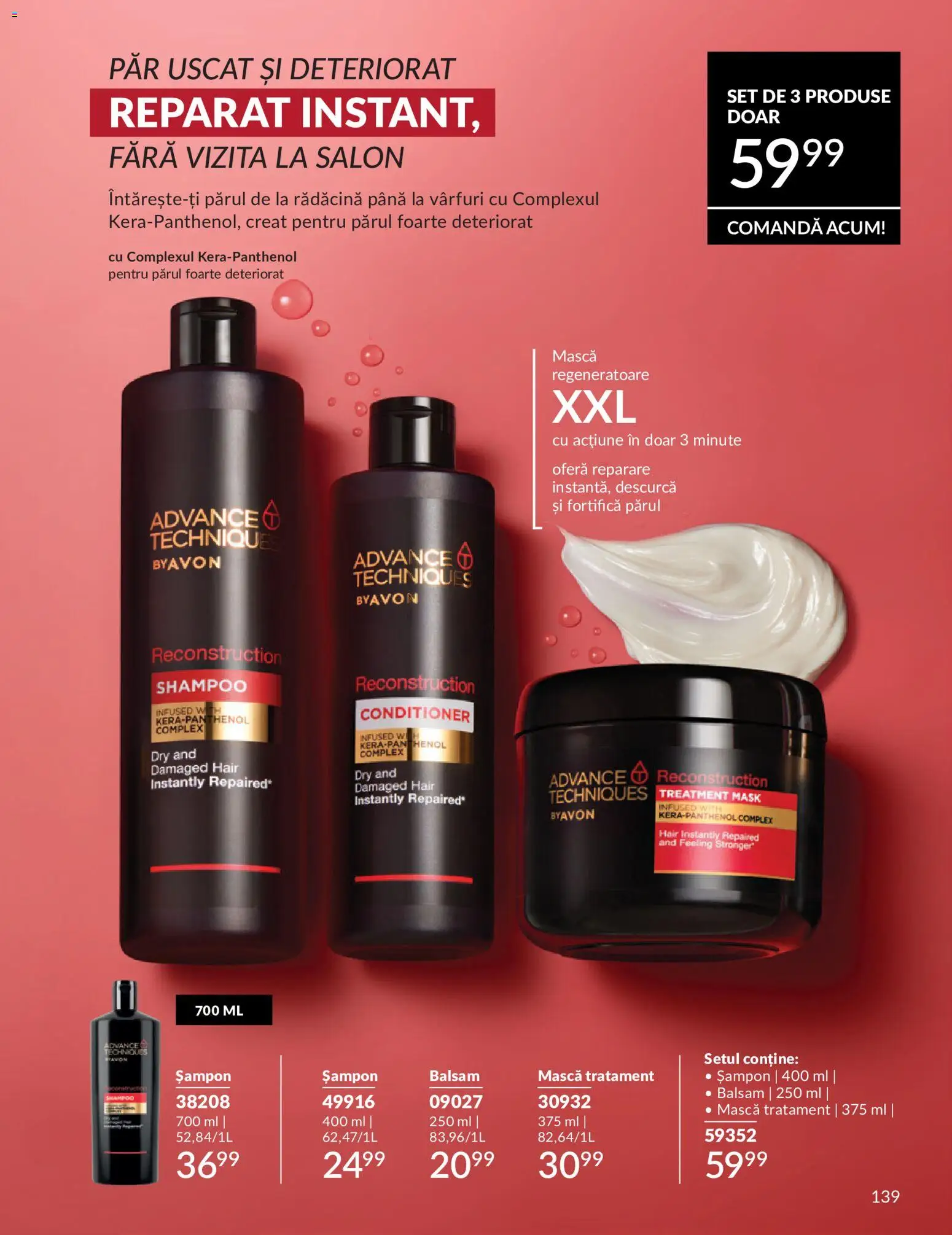 Catalog Avon 1 - 30 Mai 2026 | Pagina 141 | Produse: Șampon, Balsam