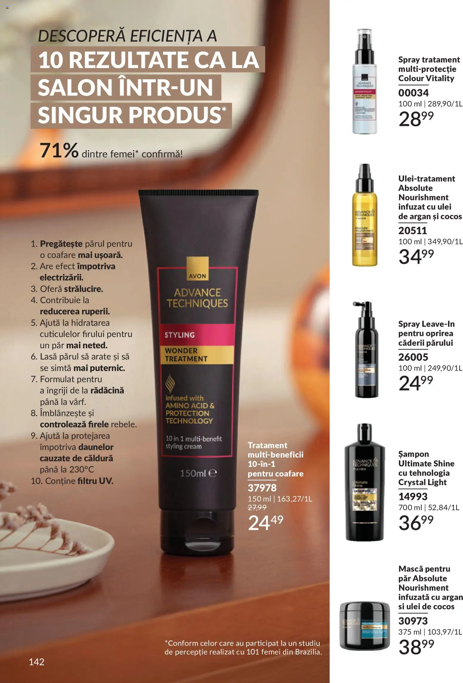 Catalog Avon 1 - 30 Mai 2026 | Pagina 144 | Produse: Șampon, Ulei