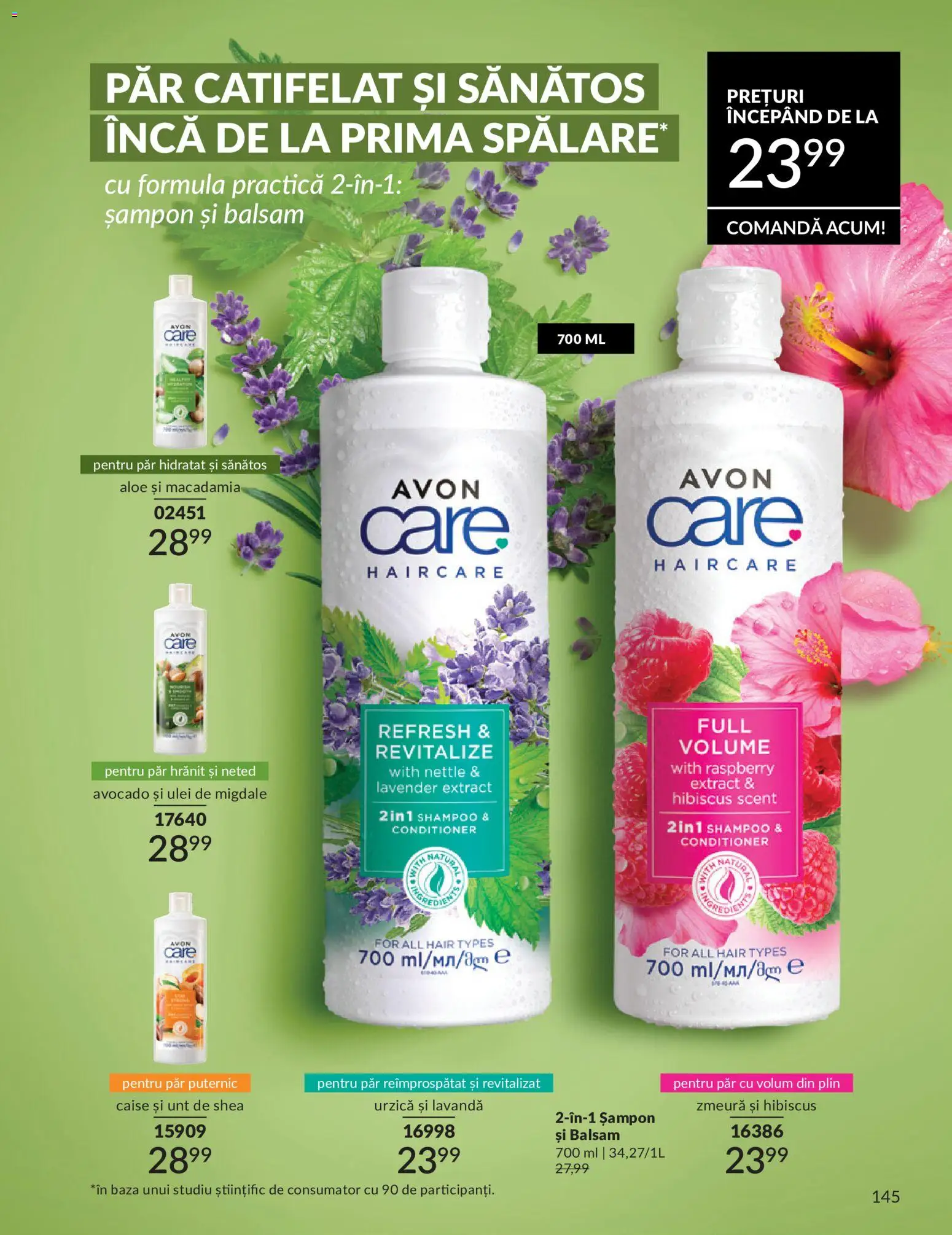 Catalog Avon 1 - 30 Mai 2026 | Pagina 147 | Produse: Zmeură, Migdale, Balsam, Ahtapot