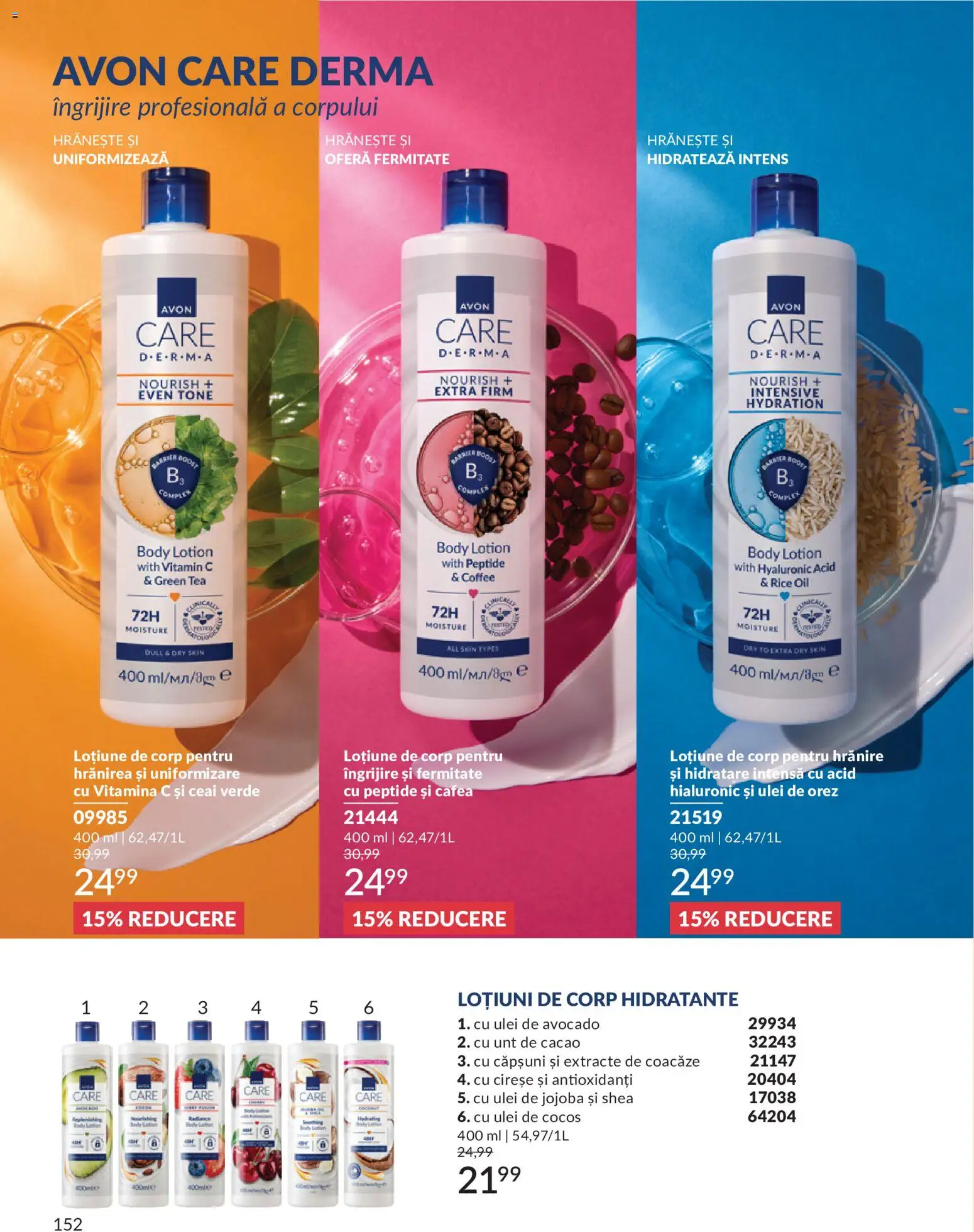 Catalog Avon 1 - 30 Mai 2026 | Pagina 154 | Produse: Unt, Ulei, Ceai, Căpșuni