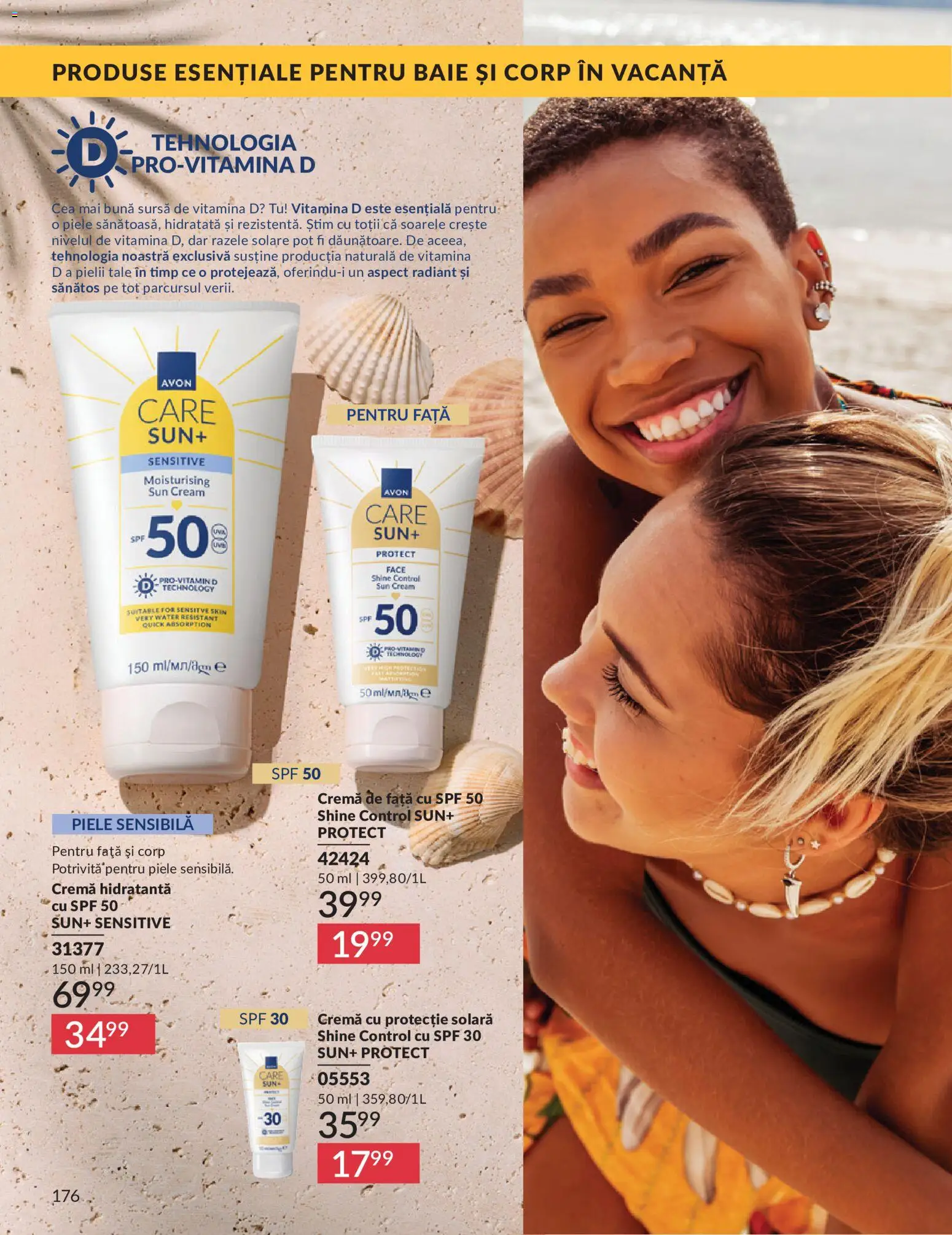 Catalog Avon 1 - 30 Mai 2026 | Pagina 178 | Produse: Arapsaçı, Cremă, Protecție solară